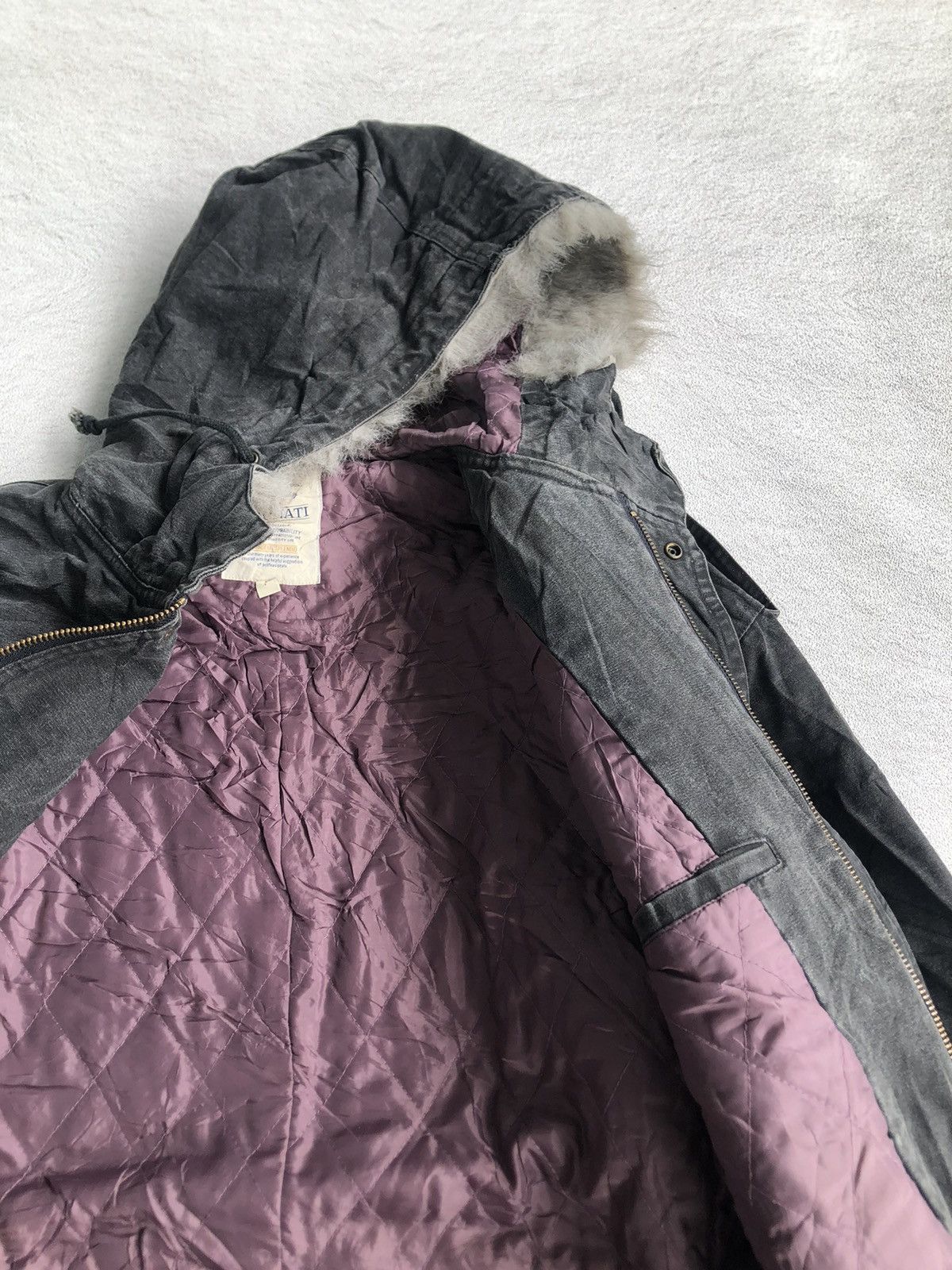 Japanese Brand Fur canvas jacket brunati ❤️‍🔥 Ifsixwasnine LGB style Size US XXL / EU 58 / 5 - 8 Thumbnail