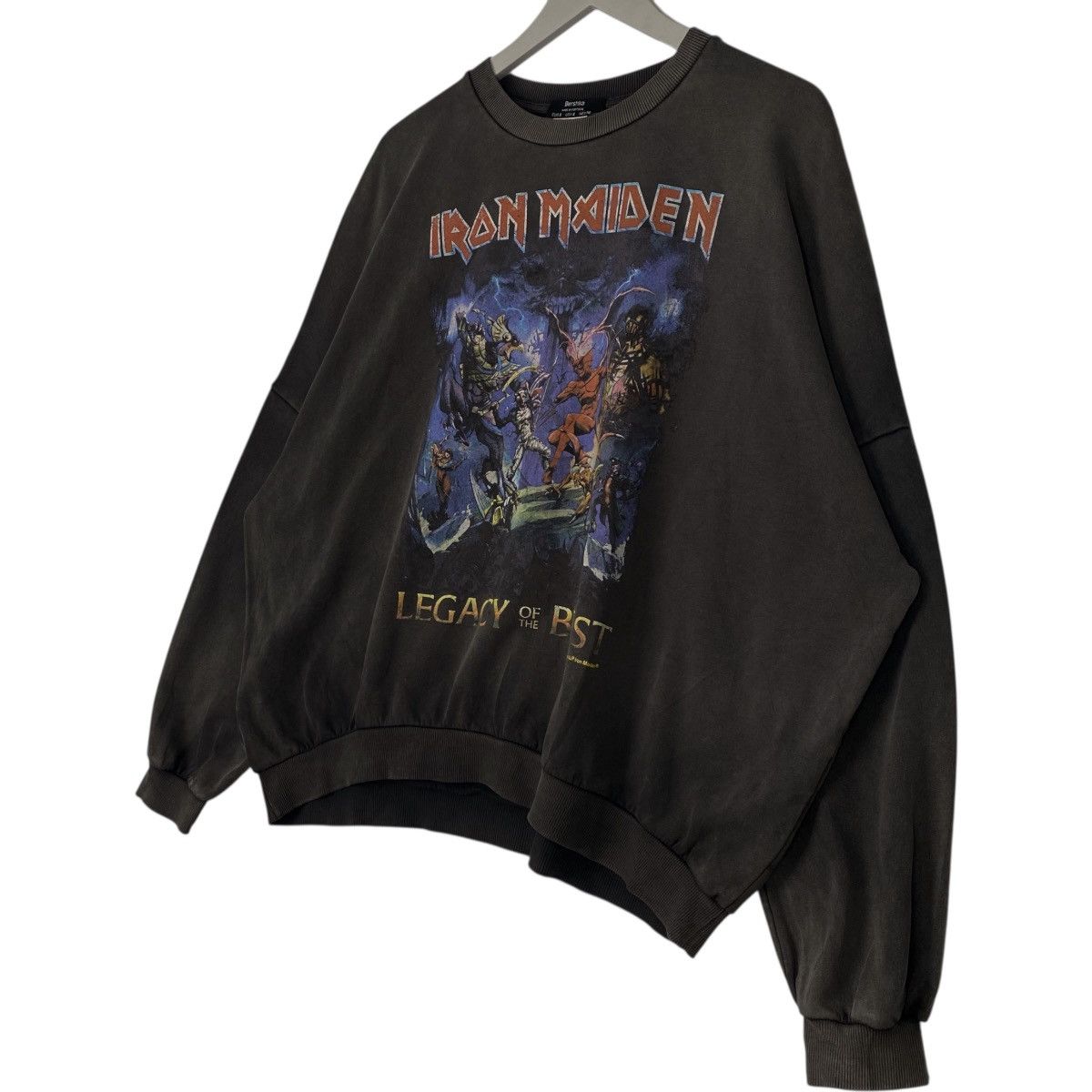 Vintage Vintage Iron Maiden Sweatshirt Crewneck Made In Portugal L Size US L / EU 52-54 / 3 - 2 Thumbnail