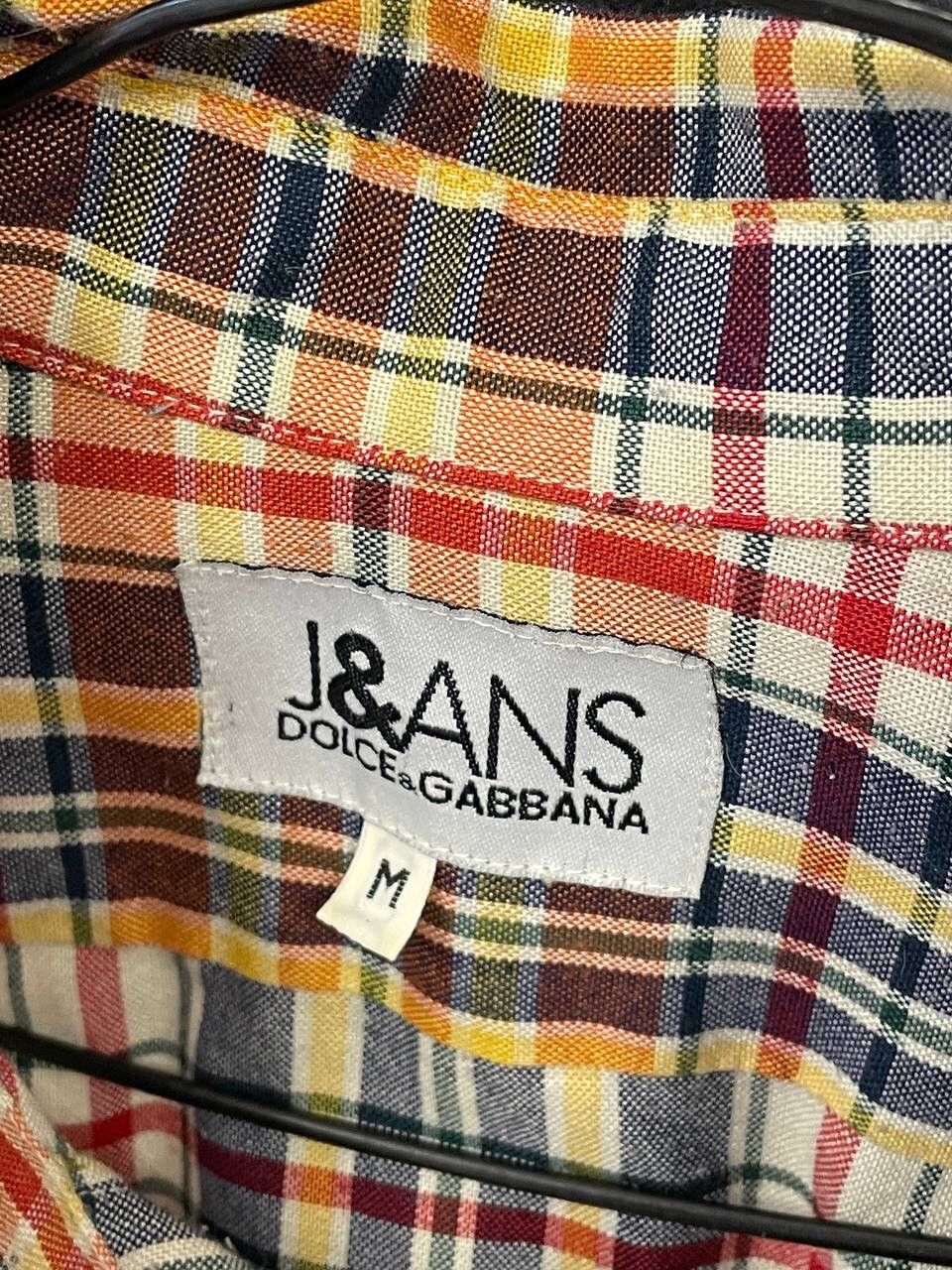 Dolce & Gabbana Vintage Dolce & Dabbana Luxury Button Up Checked Shirt Size US M / EU 48-50 / 2 - 8 Thumbnail