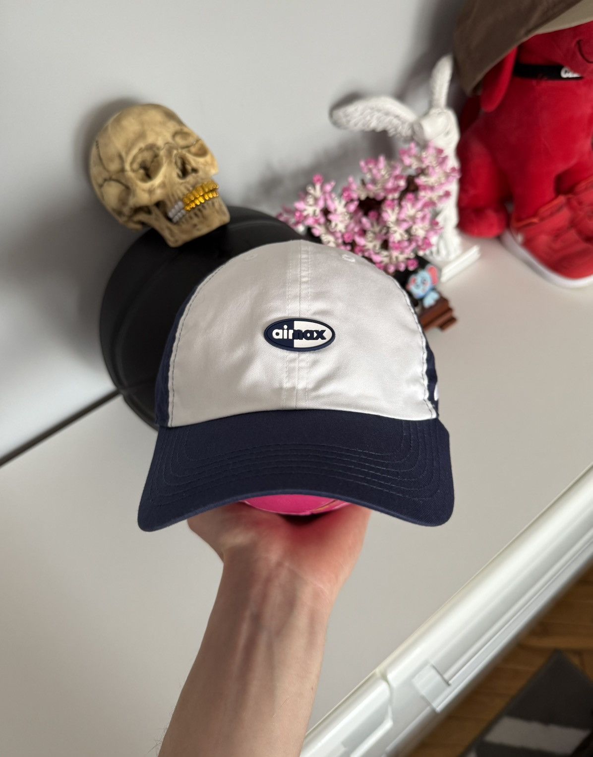 Nike × Vintage Nike Air Max vintage 00’s Y2K Swoosh Cap Hat One Size Size ONE SIZE - 3 Thumbnail