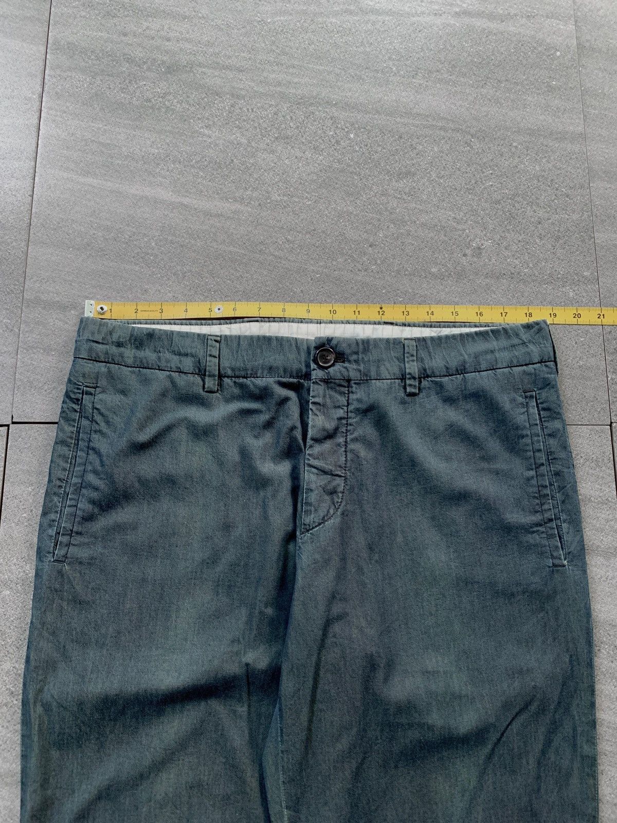 Prada FREE TAX! Washed Effect Loose Trousers Size US 33 - 12 Thumbnail
