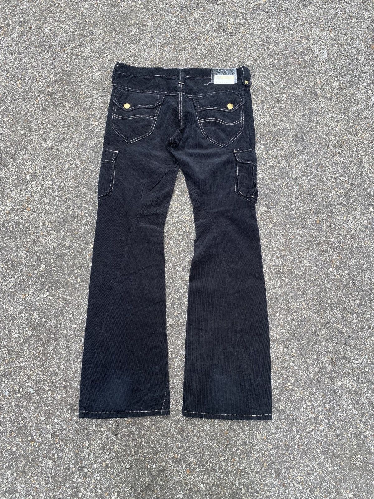 Hysteric Glamour FLARED LEE RIDERS CORDUROY BOOT CUT CARGO TWIST PANT Size US 30 / EU 46 - 9 Thumbnail