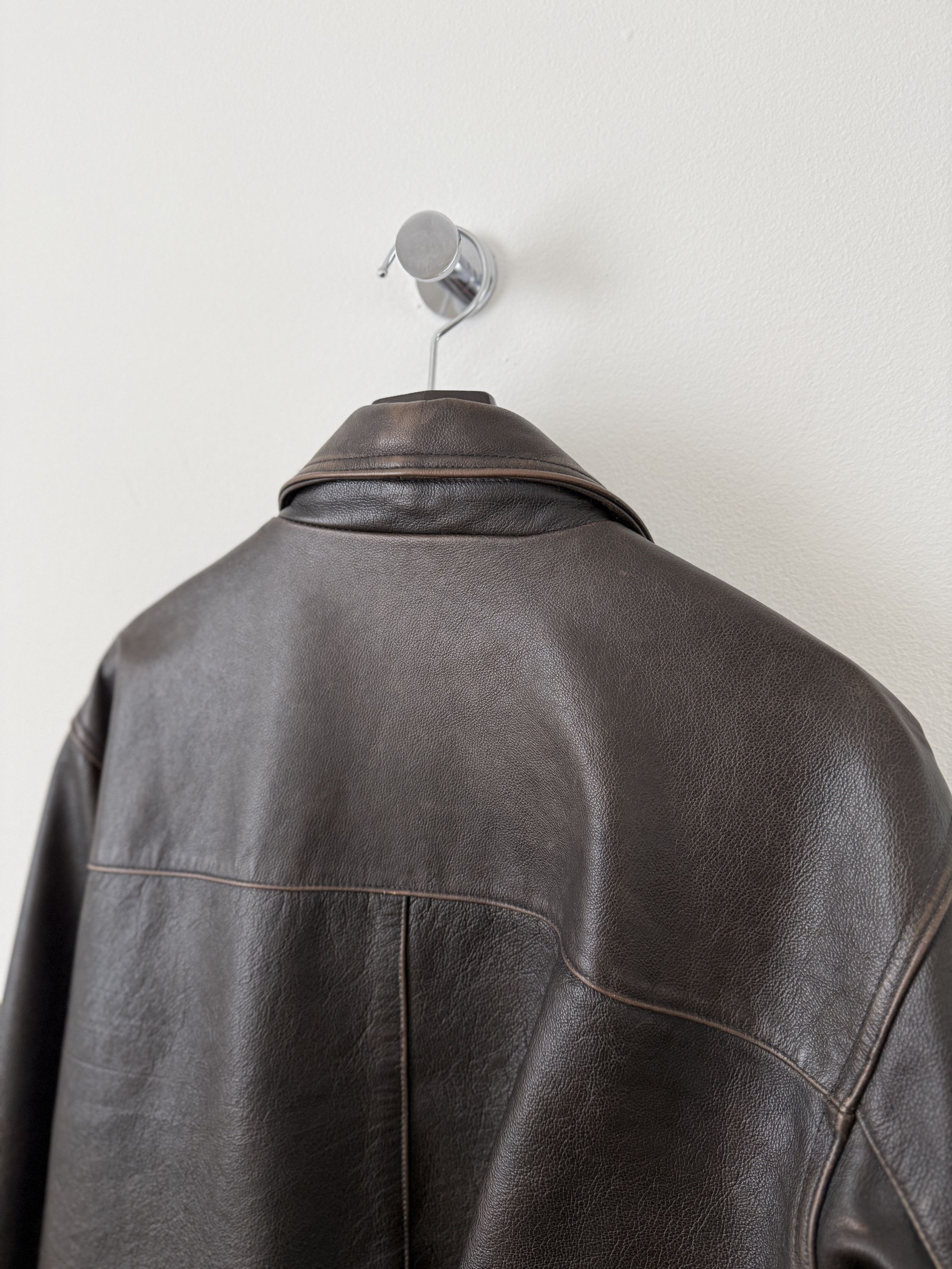 Cherokee Vintage Leather Jacket Size US L / EU 52-54 / 3 - 10 Thumbnail