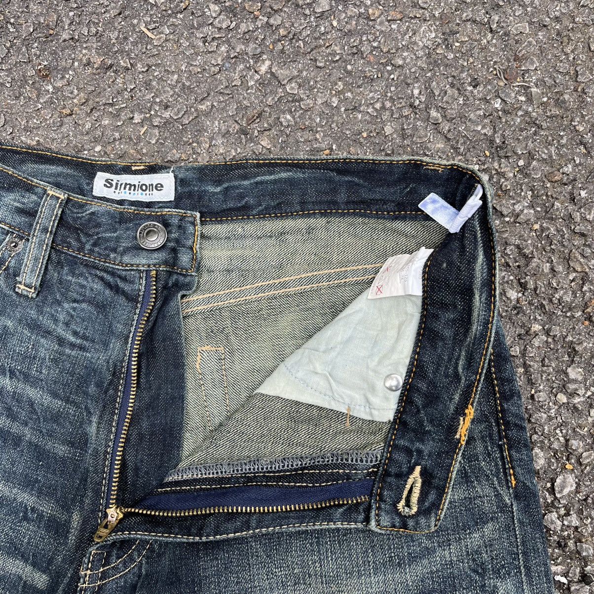 Hysteric Glamour Japanese Skull Embroidered Jeans Distressed Punk Denim Size US 28 / EU 44 - 7 Thumbnail