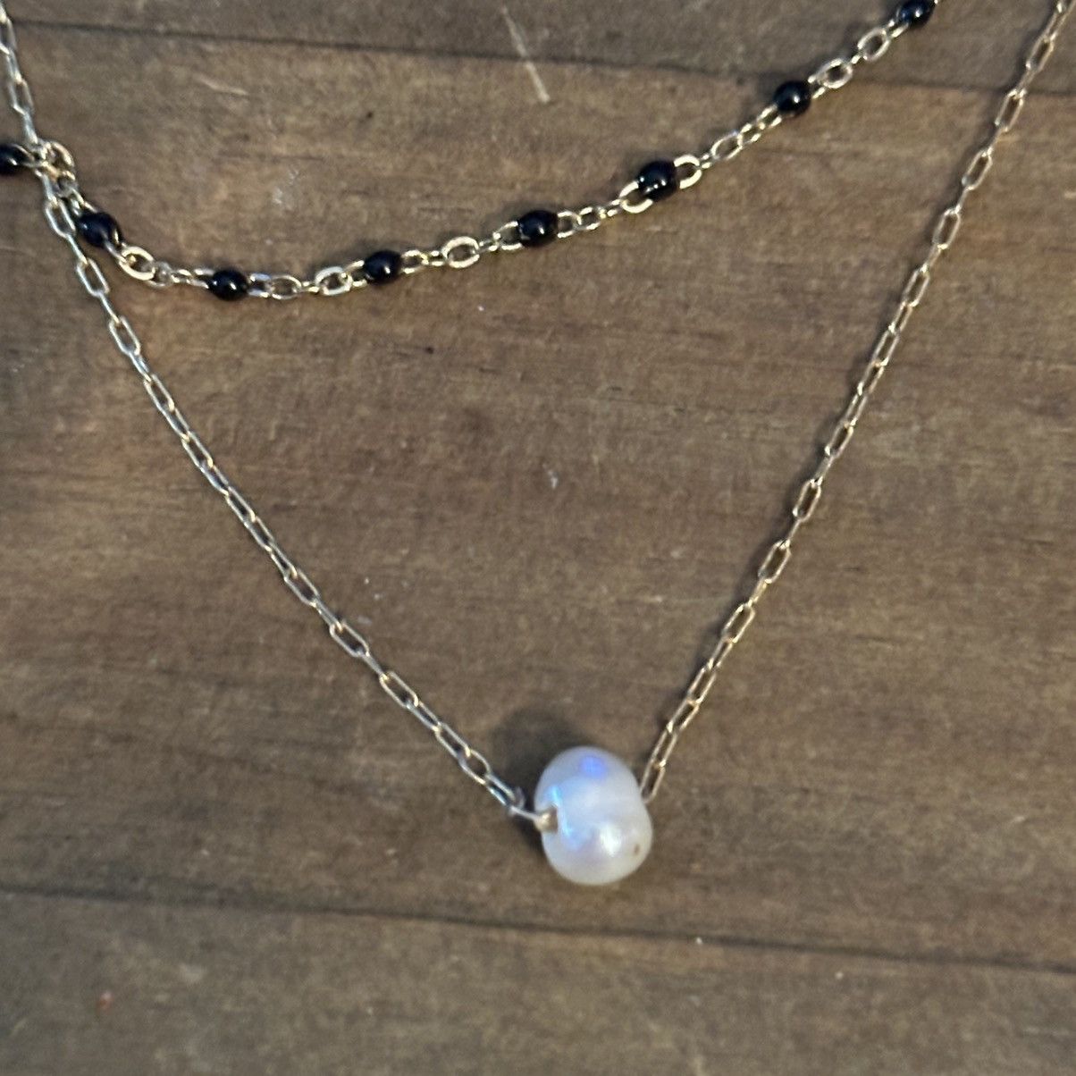 Other Frenzy delicate layered double chain necklace Size ONE SIZE - 2 Thumbnail