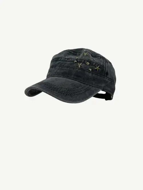 Other Y2K Japan Stars Cadet Hat Size ONE SIZE - 4 Thumbnail