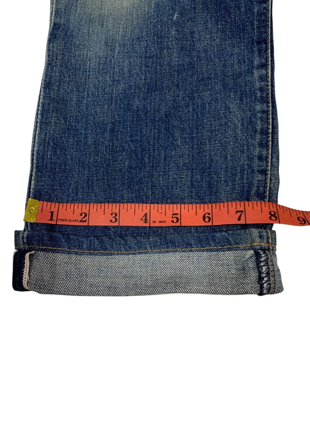 Levi's Levis Big E 502 Selvedge Japan distress Denim Size US 32 / EU 48 - 10 Thumbnail