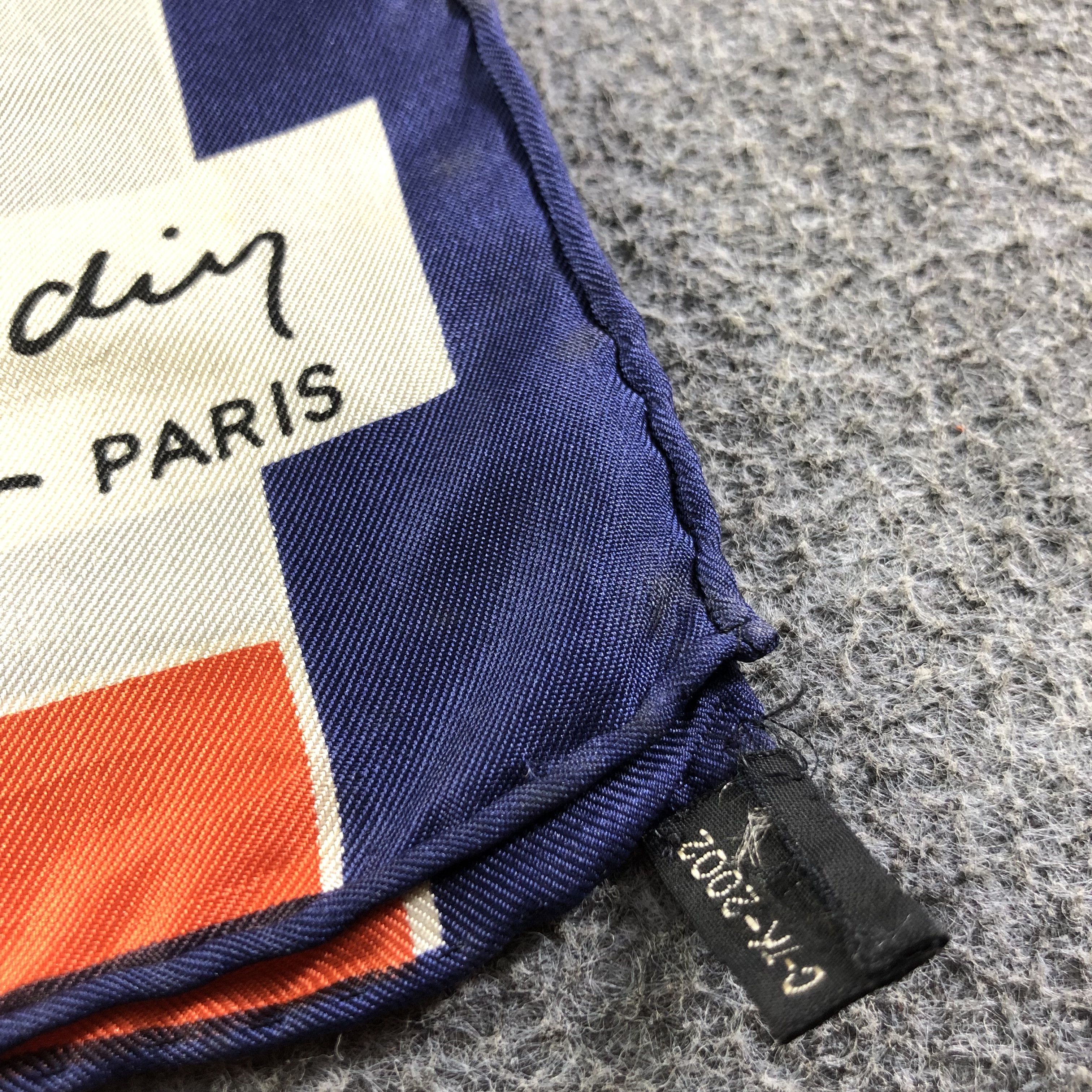 Pierre Cardin Pierre Cardin Silk Stole Silk Scarf M946 Size ONE SIZE - 7 Thumbnail