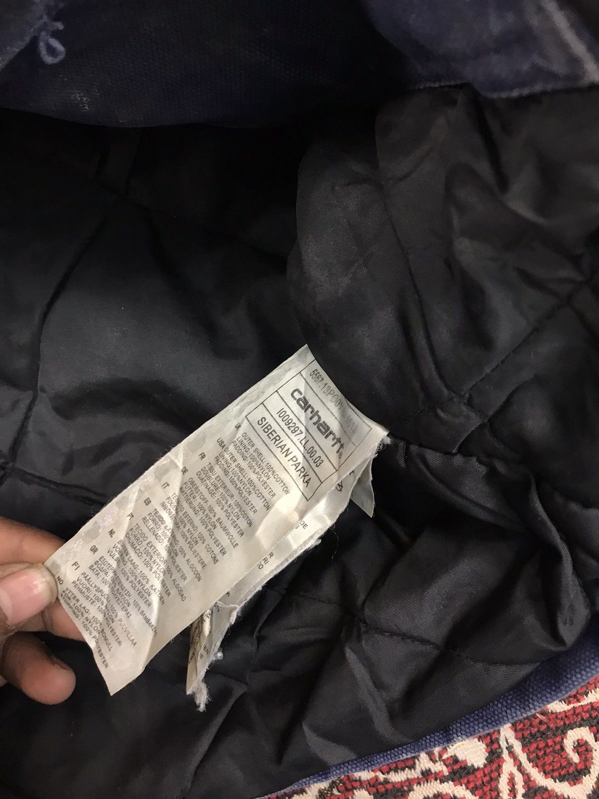 Carhartt vintage carhartt blanket jacket Size US S / EU 44-46 / 1 - 5 Thumbnail