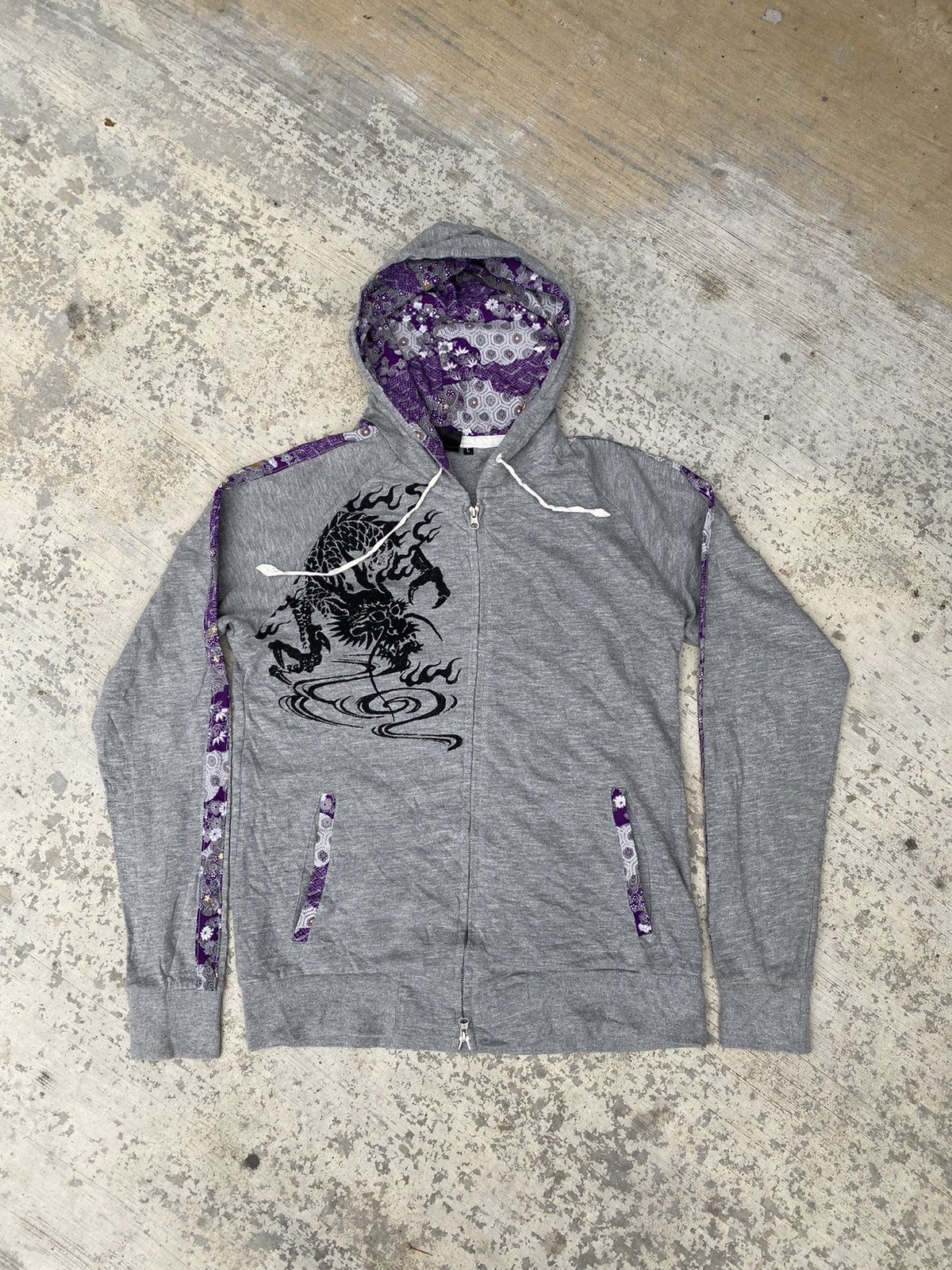Japanese Brand ⚡️Steals⚡️Sukajan zip up hoodies Size L / US 10 / IT 46 - 1 Thumbnail