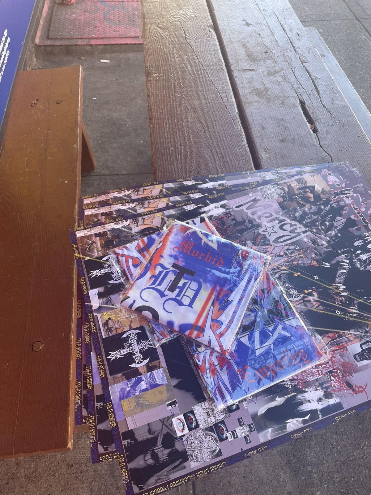 Drain Gang × Sad Boys Bladee cold vision 2024 poster Size ONE SIZE - 2 Thumbnail