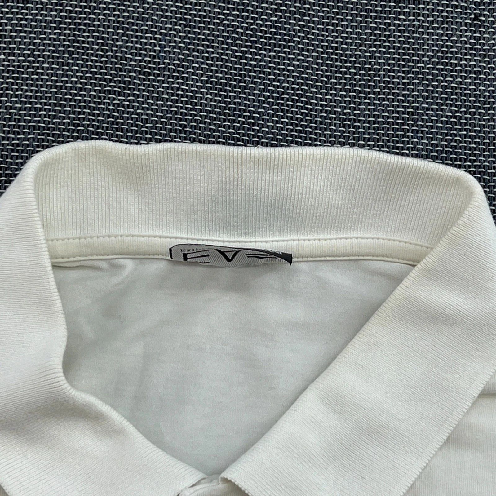 Emporio Armani Emporio Armani EA7 Mens Polo Shirt Small White Size US S / EU 44-46 / 1 - 2 Thumbnail