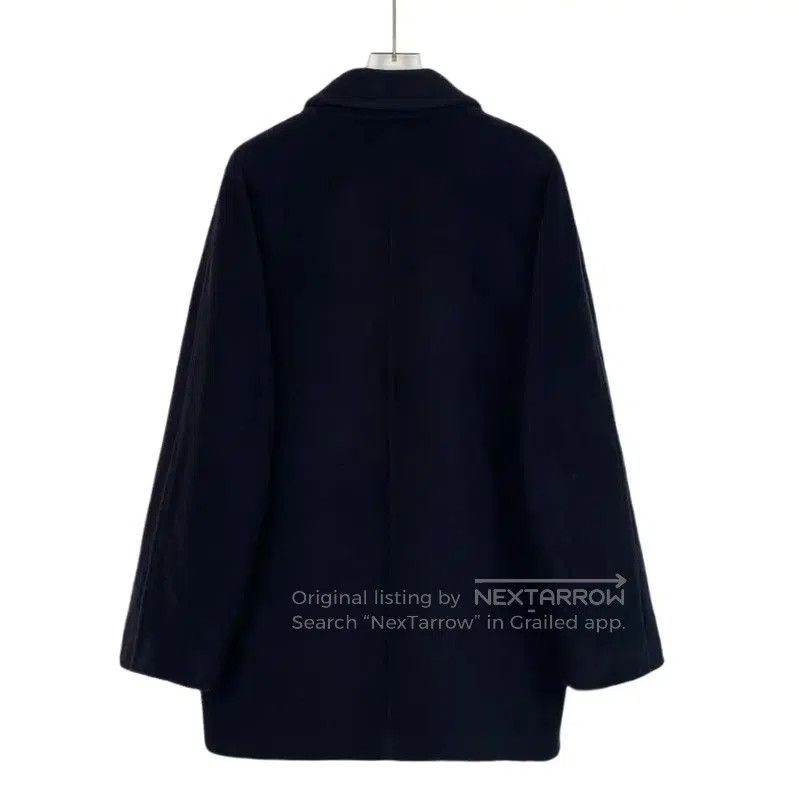 Max Mara MaxMara Navy Women's Coat Size M . Size M / US 6-8 / IT 42-44 - 2 Thumbnail