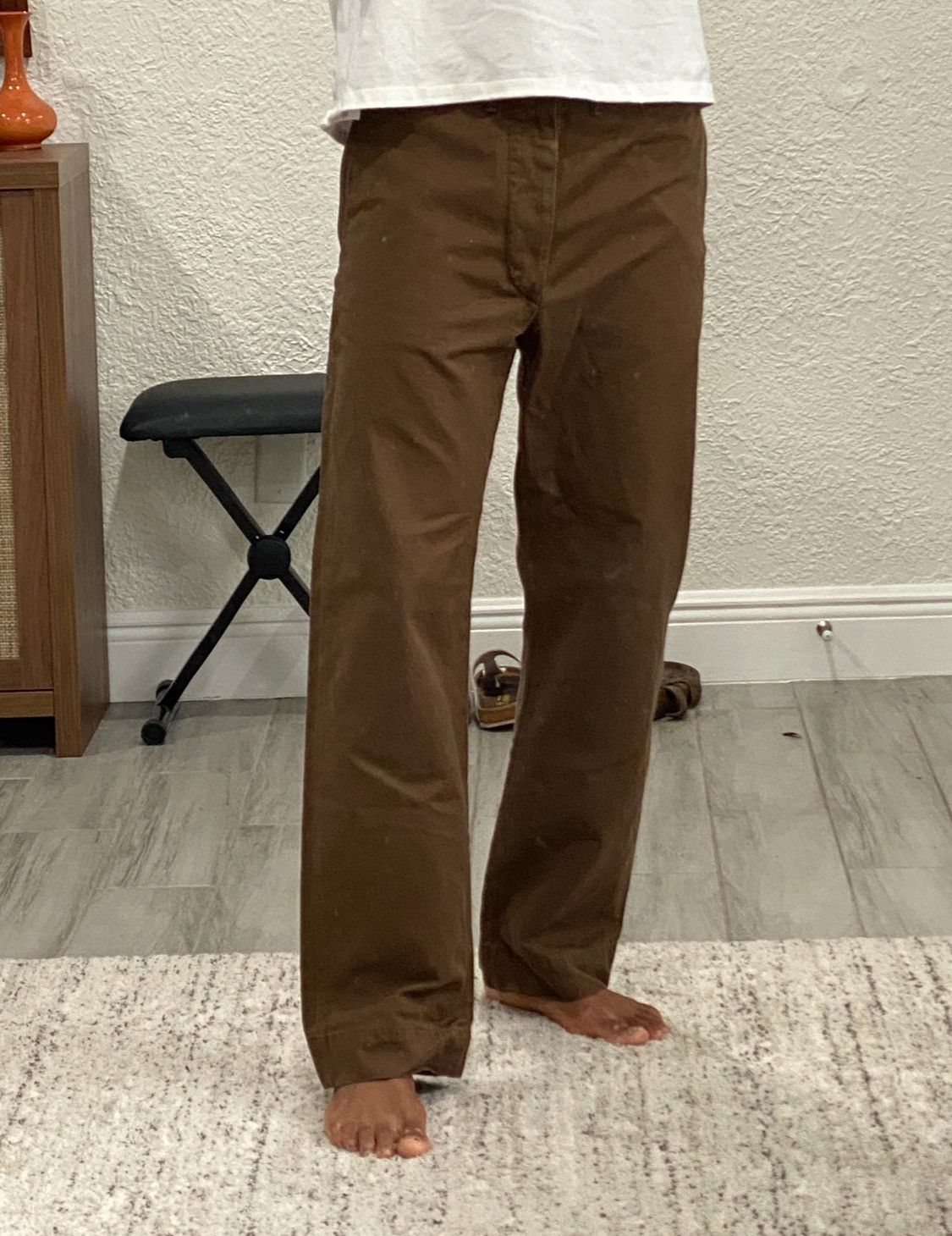 RRL Ralph Lauren RRL chino field pants brown size 32 | Grailed