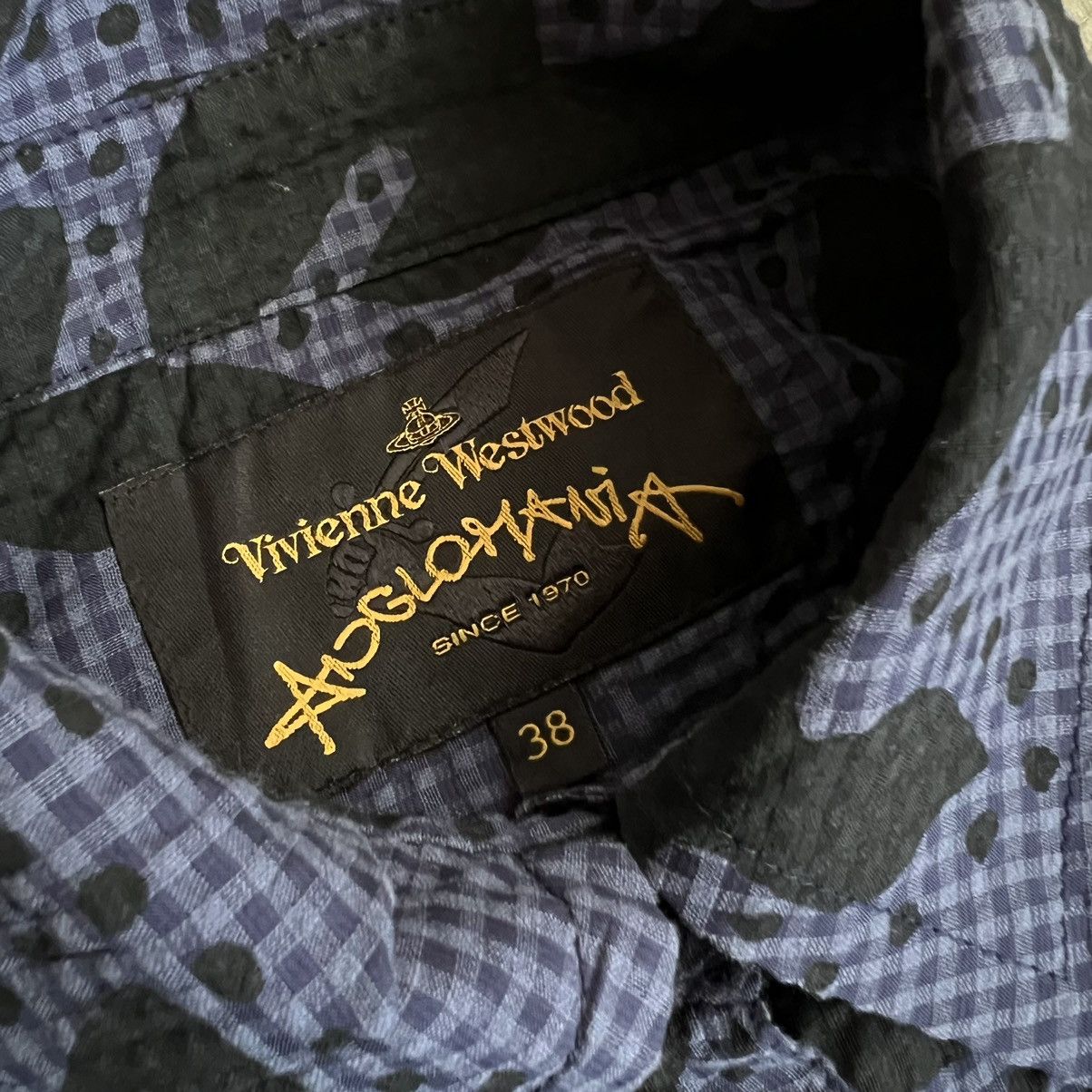 Vivienne Westwood Vivienne Westwood Anglomania Floral Gingham Button up Shirt Size M / US 6-8 / IT 42-44 - 3 Thumbnail