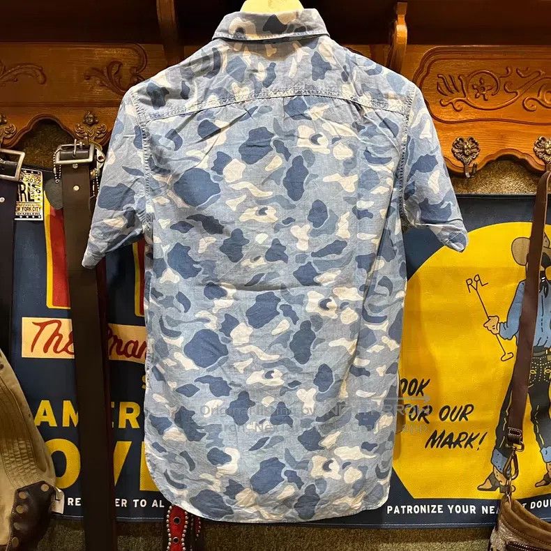 RRL Ralph Lauren RRL Ralph Lauren Short sleeved T-shirt shirt Size US S / EU 44-46 / 1 - 2 Thumbnail