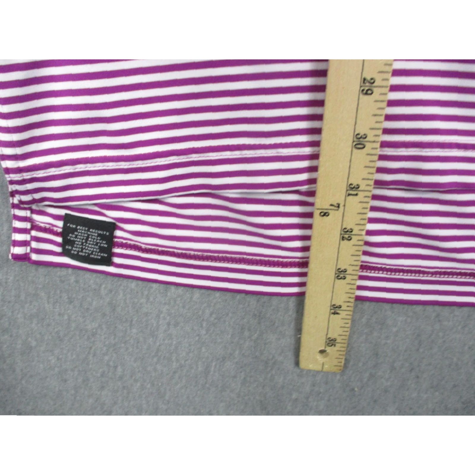 Peter Millar Peter Millar Polo Shirt Mens Large Purple Striped Summer Comfort Linville Golf Size US L / EU 52-54 / 3 - 4 Thumbnail