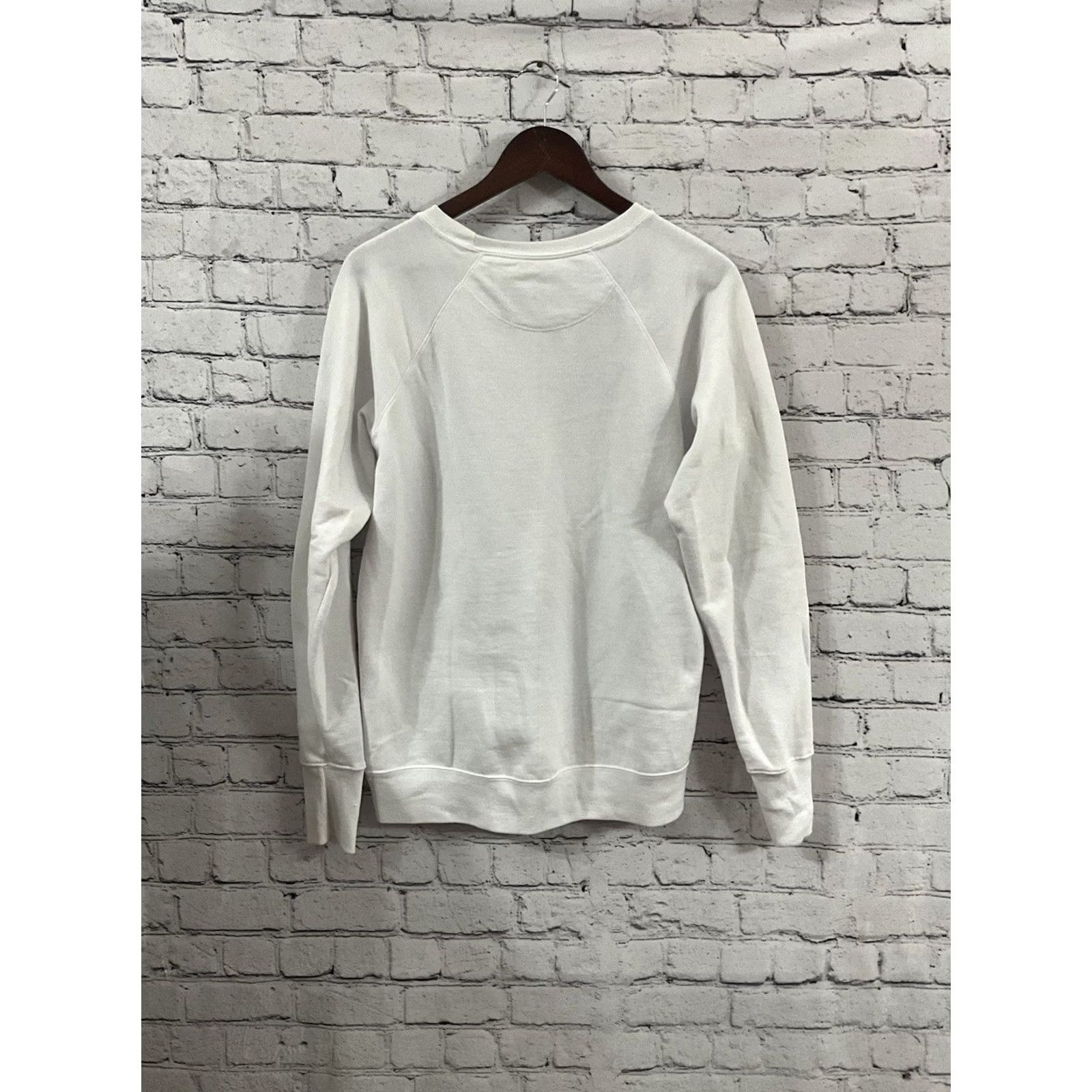 Champion VINTAGE? Champion White Athletic Fit Crewneck Sweater Size US L / EU 52-54 / 3 - 2 Thumbnail