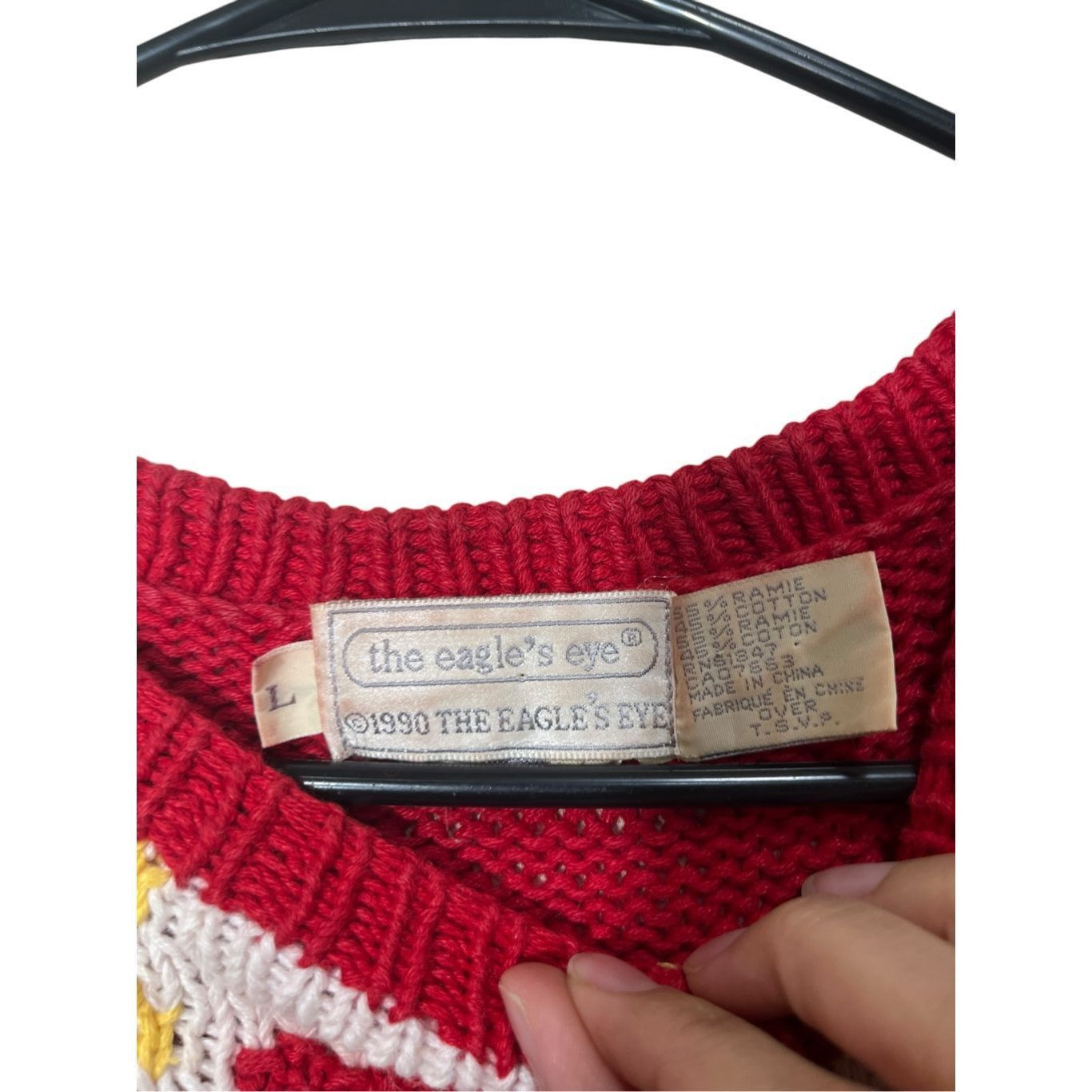 Other Vintage 90’s The Eagle’s Eye Christmas Pullover Noel Santa S Size L / US 10 / IT 46 - 10 Thumbnail