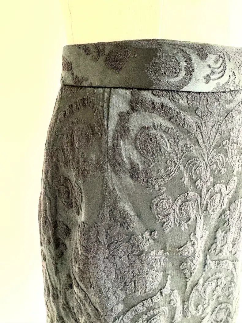 Vivienne Westwood Vivienne Westwood Vintage Black Silk Relief Half Skirt Size 26" / US 2 / IT 38 - 8 Thumbnail