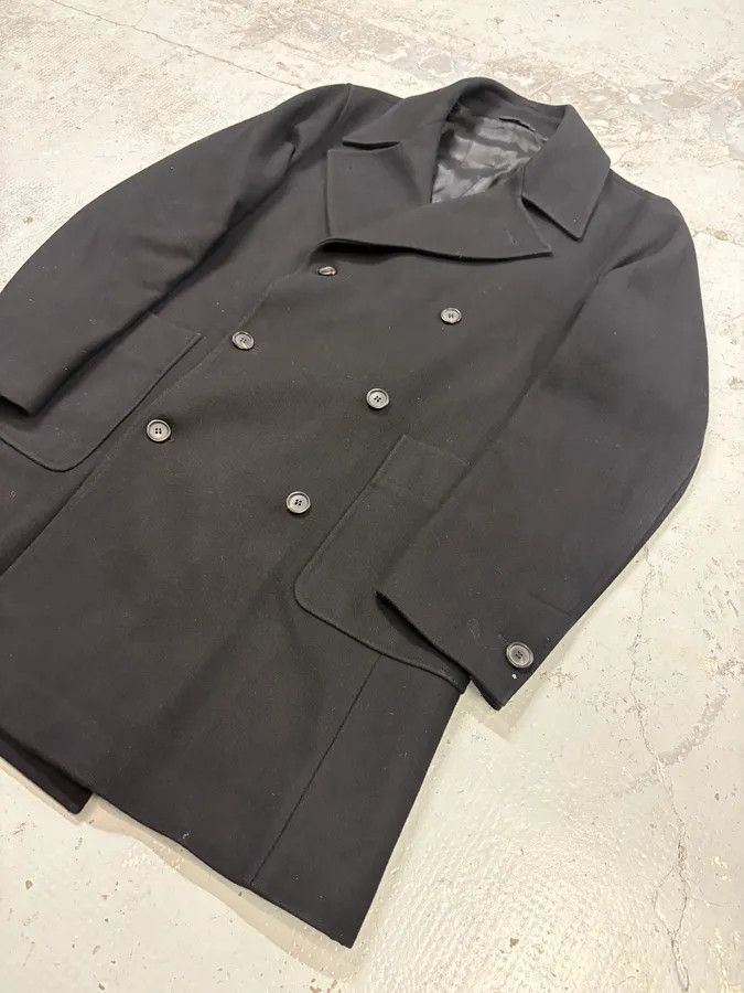 Miu Miu FW2011 Miu Miu Black Wool Double-Breasted Coat Size US M / EU 48-50 / 2 - 6 Thumbnail