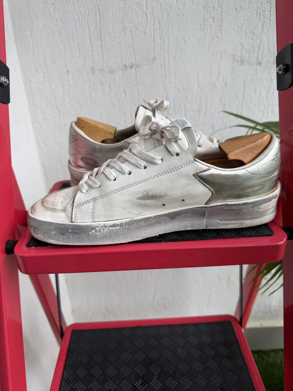 Golden Goose stardan leather trainers Size US 8 / EU 41 - 16 Thumbnail