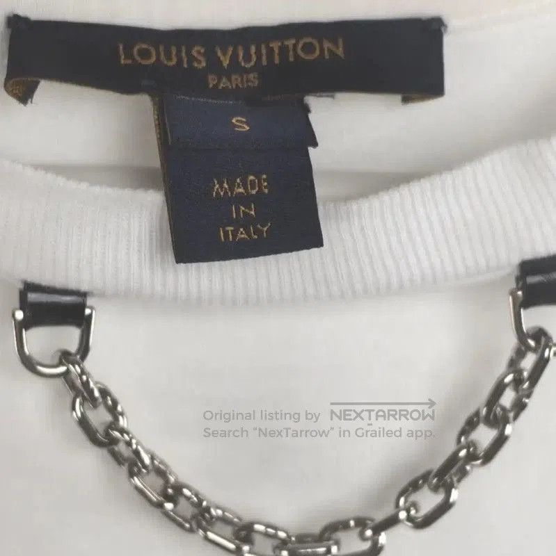 Louis Vuitton Louis Vuitton Summer White Cotton T. Size S / US 4 / IT 40 - 4 Thumbnail