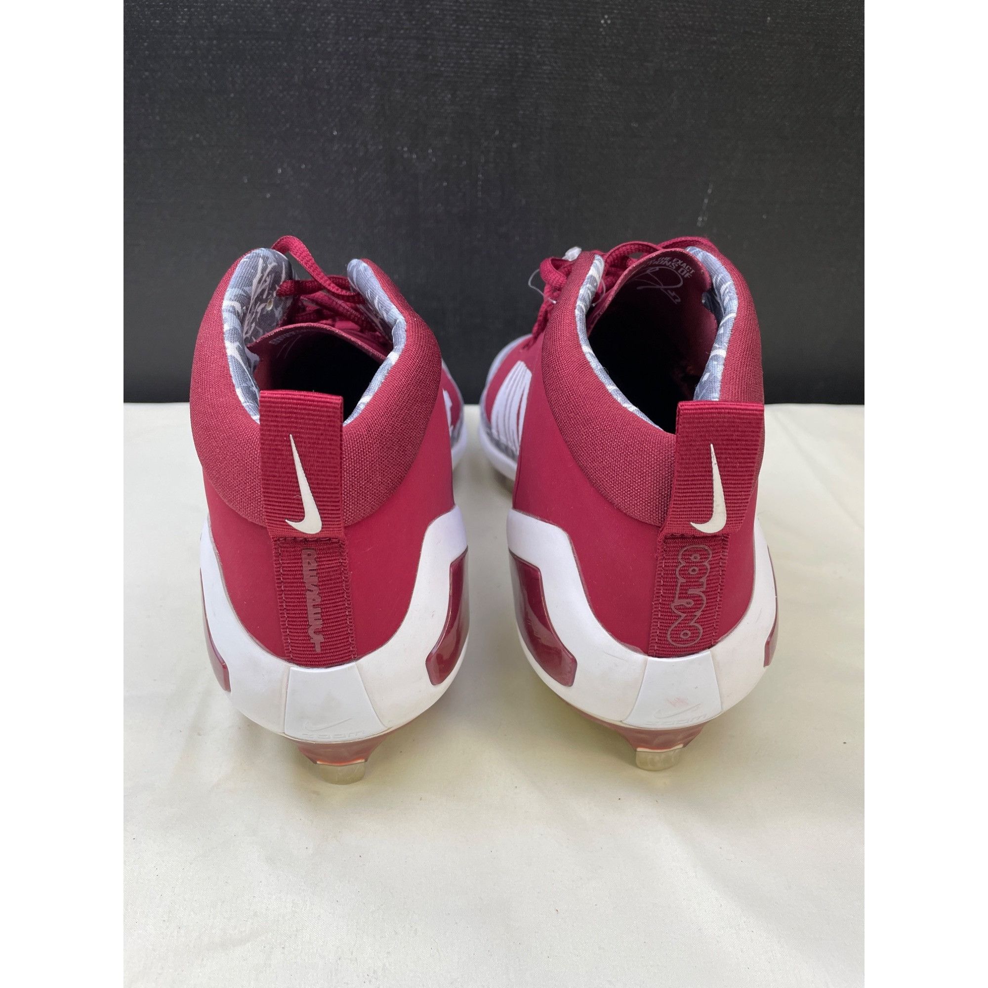 Nike Nike Force Zoom Trout Men's Red/White Shoes/ Cleats Size 12 Size US 12 / EU 45 - 5 Thumbnail