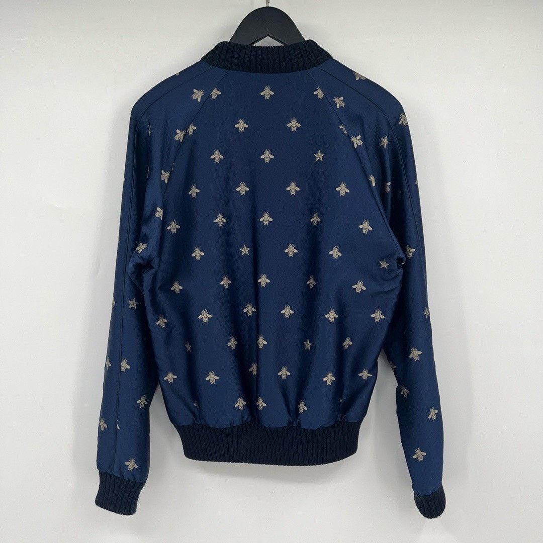Gucci Gucci full-print bee jacket Nextarrow-2412 Size US S / EU 44-46 / 1 - 2 Thumbnail