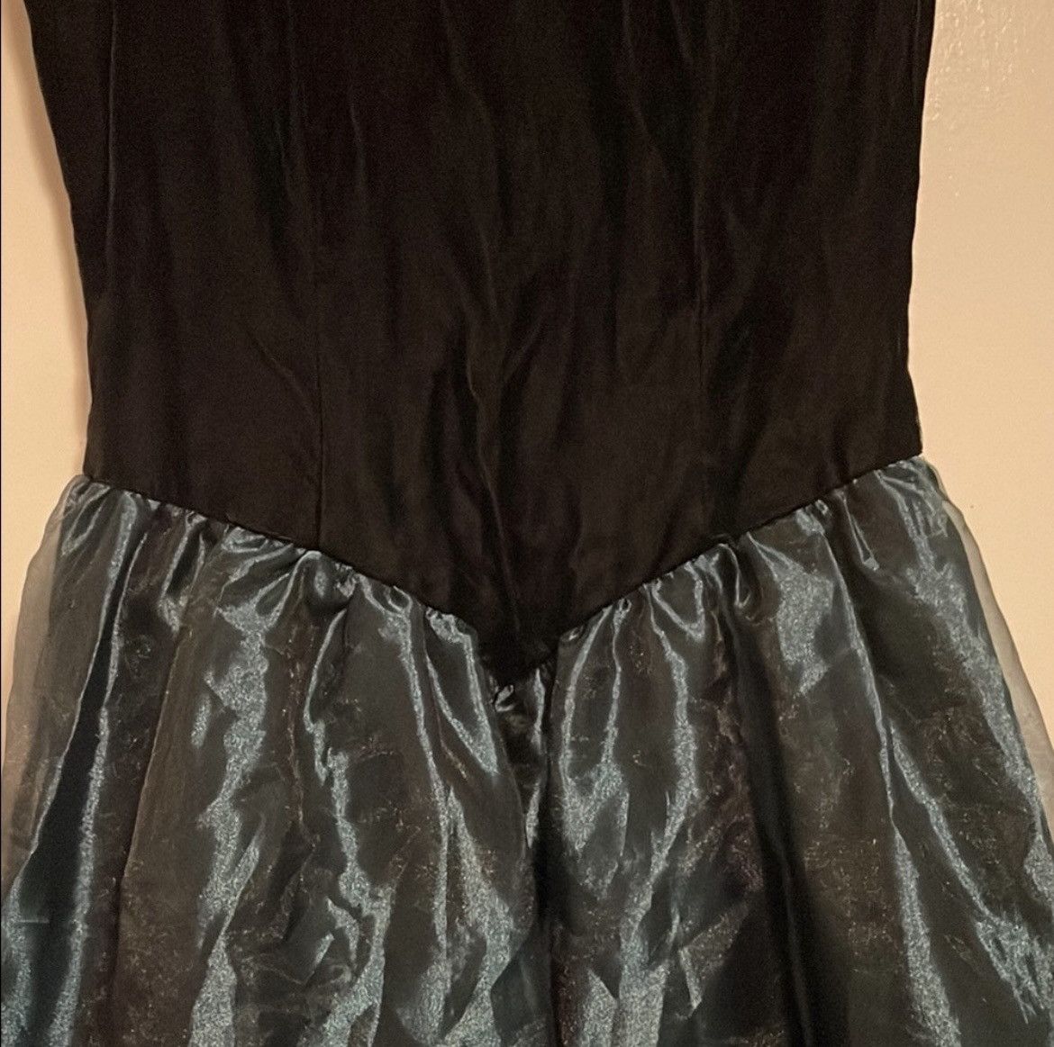 Other Roberta Black and Teal Maxi Dress Size M / US 6-8 / IT 42-44 - 5 Thumbnail