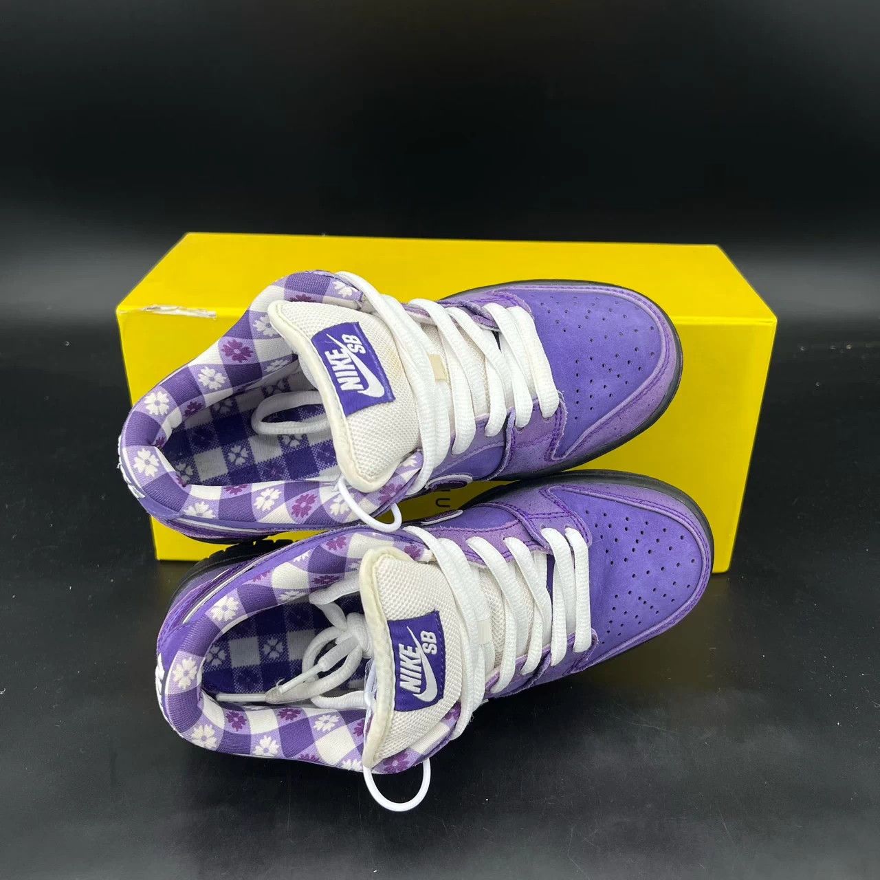 Nike Nike Dunk SB Purple Lobster 36 Worn 2-3x Stars Box Size US 5 / IT 35 - 3 Thumbnail