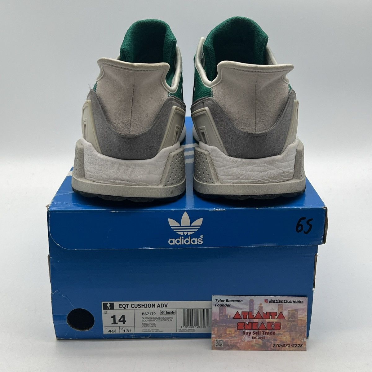 Adidas adidas EQT Cushion ADV Sub Green Size US 14 / EU 47 - 3 Thumbnail