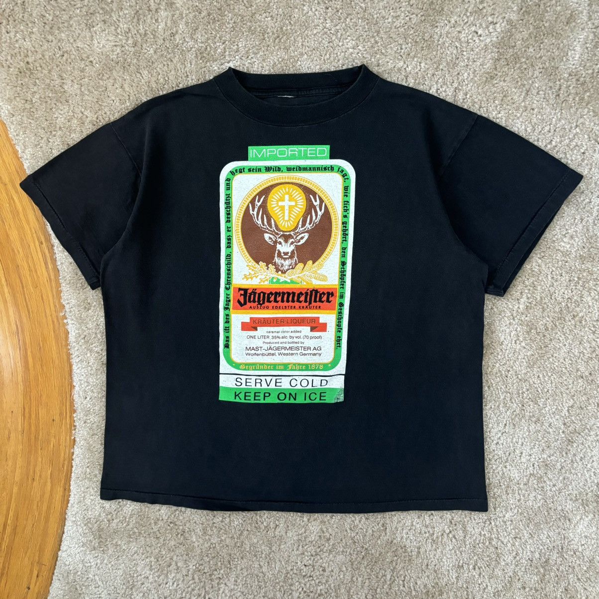 Vintage Vintage 1990s Jäegermeister Promotional Promo T-Shirt Medium Size US M / EU 48-50 / 2 - 3 Thumbnail