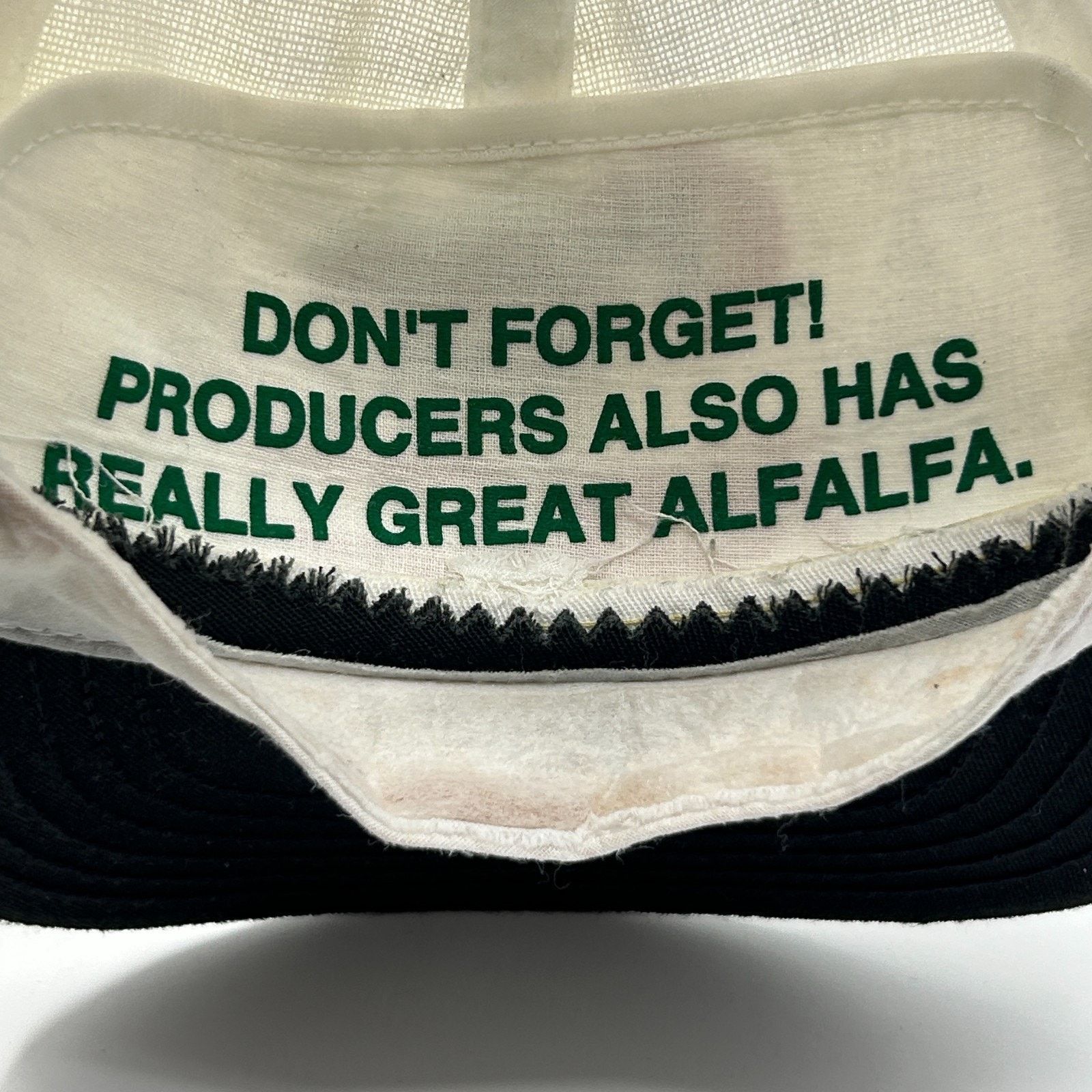 Vintage Vintage 90s Producers Hybrids Hat Baseball Cap Seeds White Size ONE SIZE - 10 Thumbnail