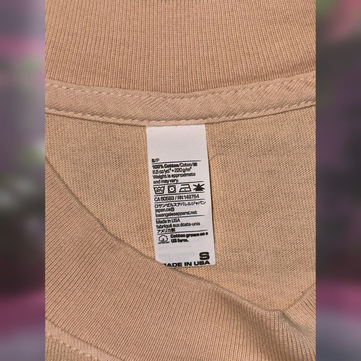 Other Gas Station LA - Essential Oversized Tee in Beige Size US S / EU 44-46 / 1 - 4 Thumbnail