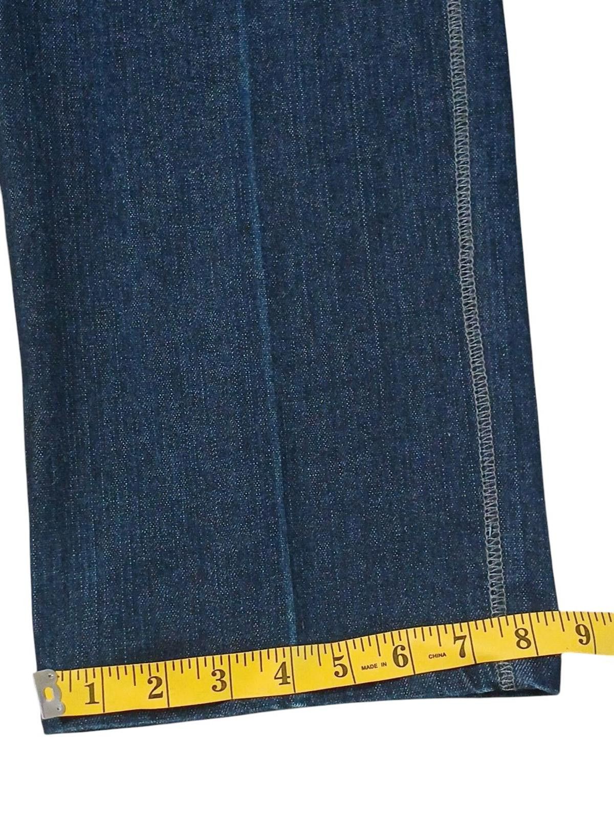 Palmer Trading Company 70's Palmieri 36x30 Dark Wash Denim Blue Jeans USA vintage Size US 36 / EU 52 - 6 Thumbnail