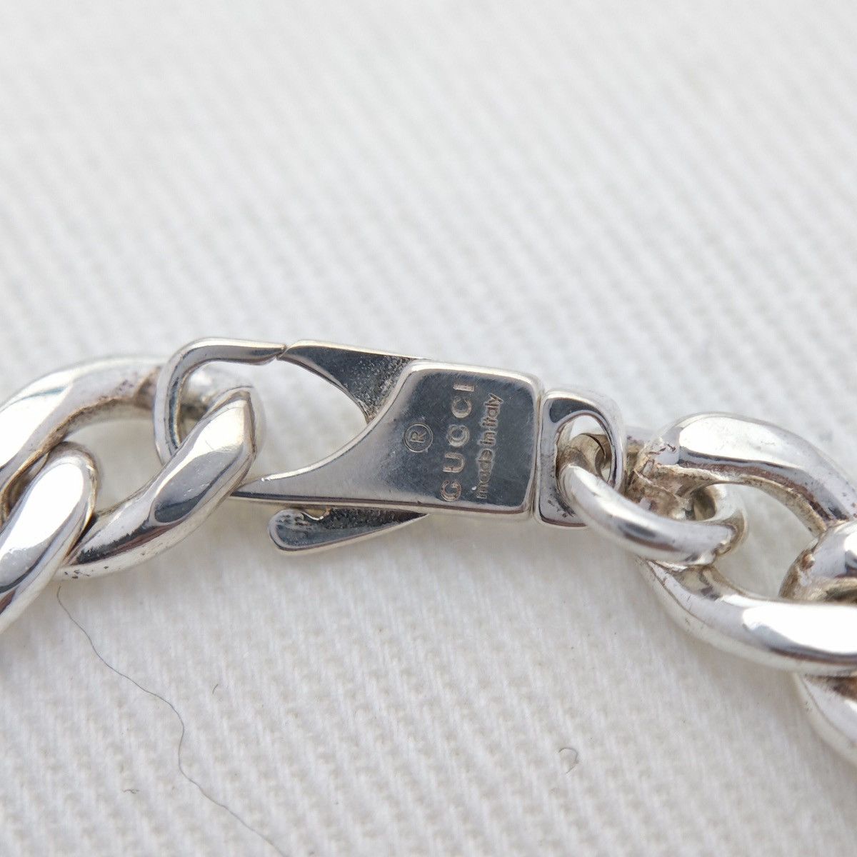 Gucci Gucci Trademark Chain Silver Bracelet with Tag Size ONE SIZE - 5 Thumbnail
