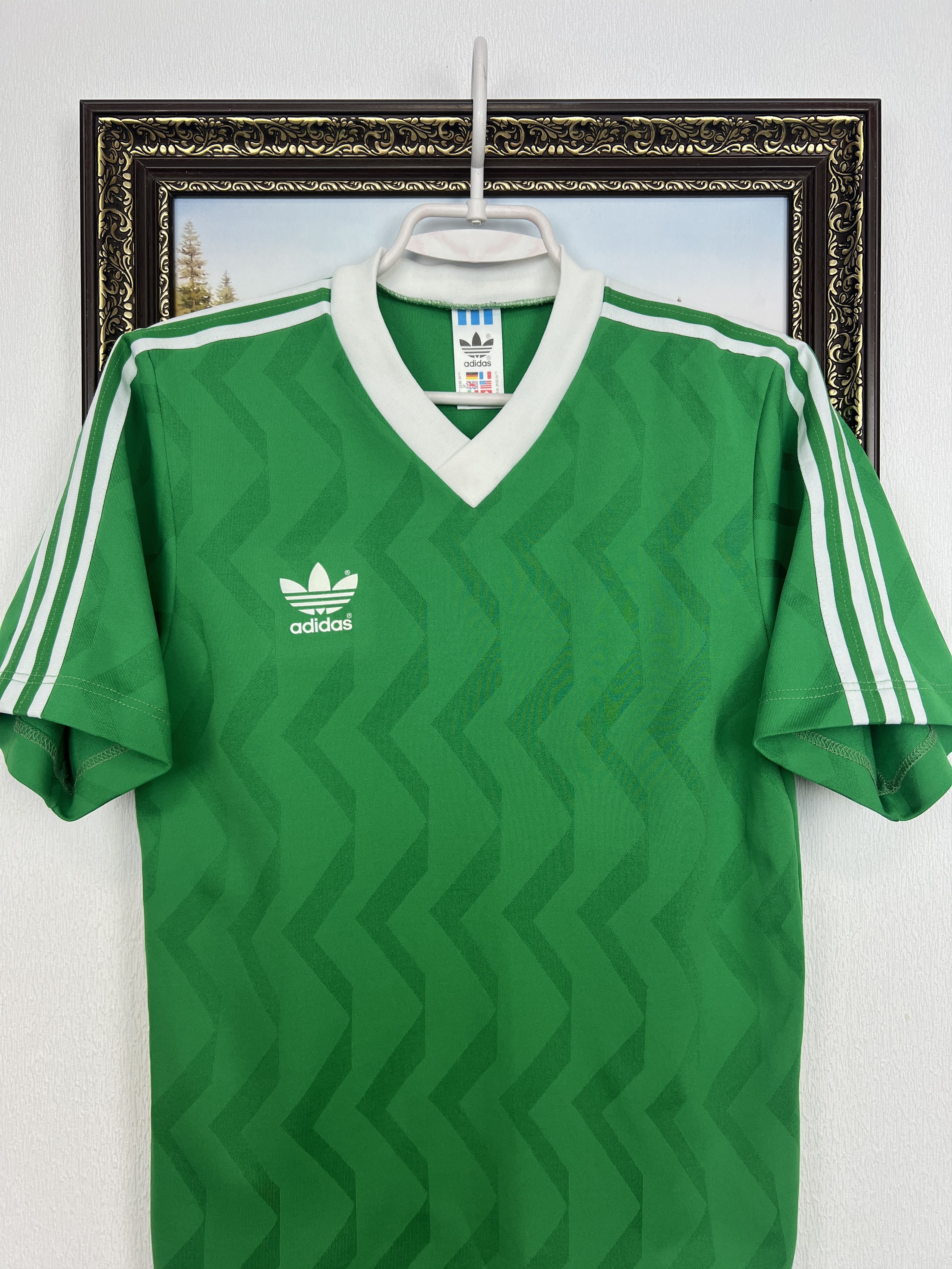 Adidas Vintage 90's Adidas Football Template Shirt Jersey Tee Hype Size US XS / EU 42 / 0 - 2 Thumbnail
