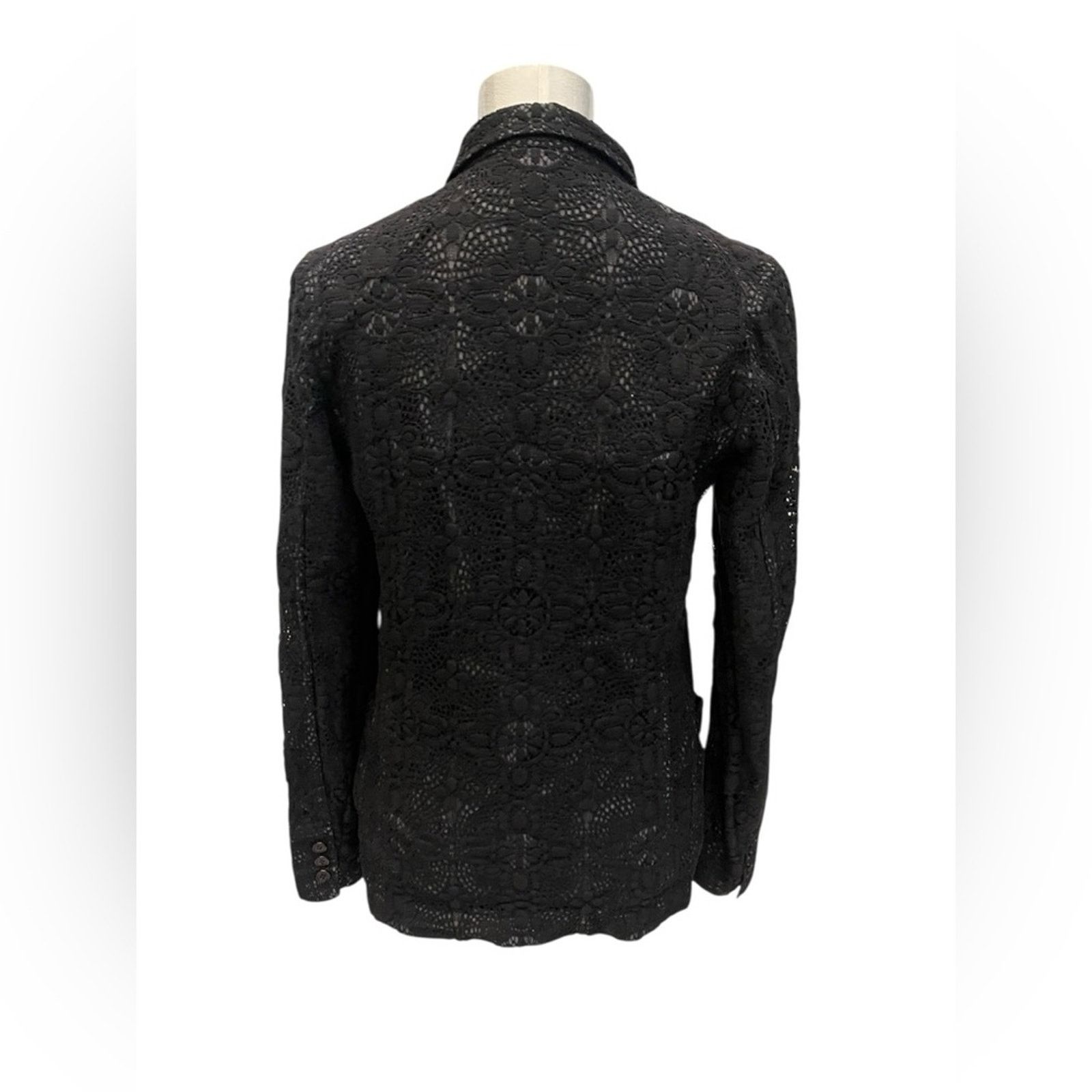 Comme des Garcons COMME des GARCONS HOMME PLUS Lace Tailored Jacket Size M / US 6-8 / IT 42-44 - 8 Thumbnail