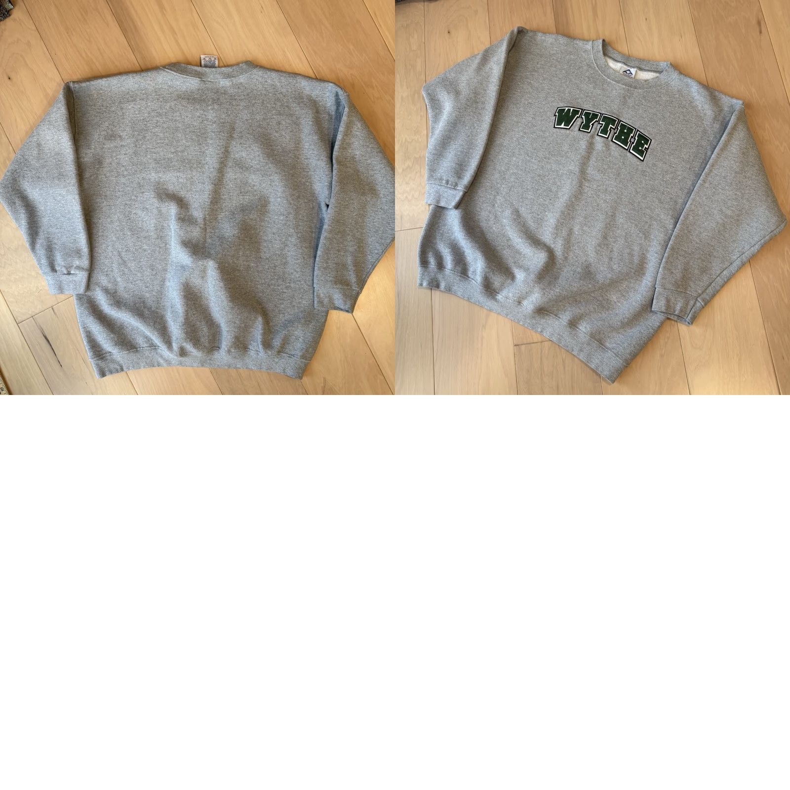 WYTHE Wythe Sweatshirt XL Gray Fleece Pullover Streetwear Minimalist New York Made USA Shirt Mens Size US XL / EU 56 / 4 - 8 Thumbnail