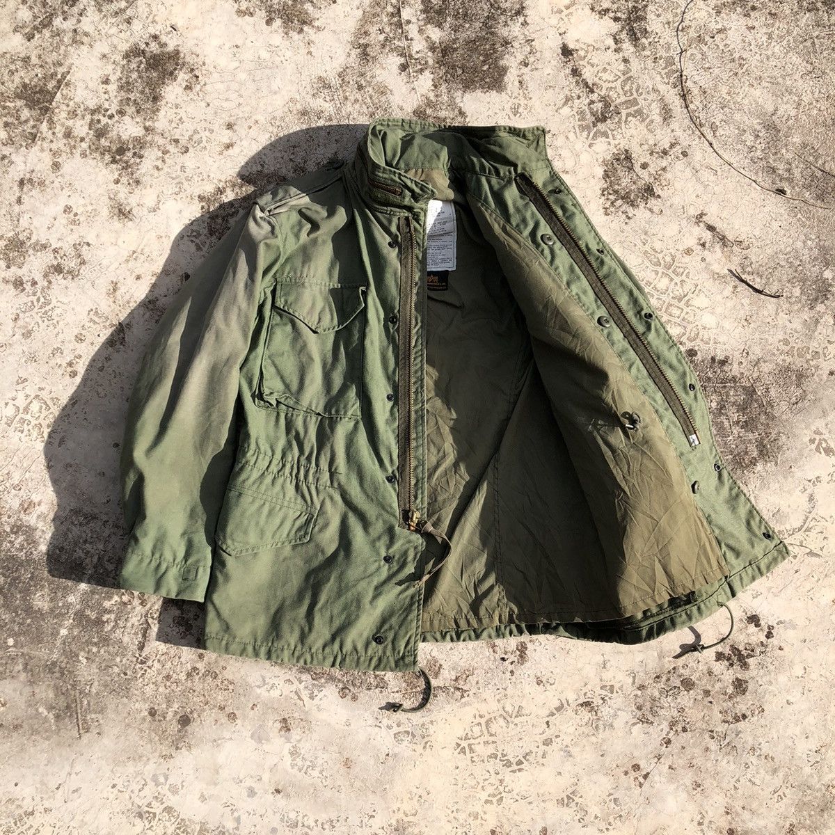 Alpha Industries ALPHA INDUSTRIES M-65 Military Field Coat Jacket Size US S / EU 44-46 / 1 - 5 Thumbnail