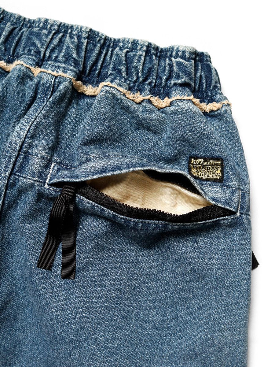Kapital Kapital 12.5oz Broken Denim East Repairman Track Pants Size US 36 / EU 52 - 6 Thumbnail