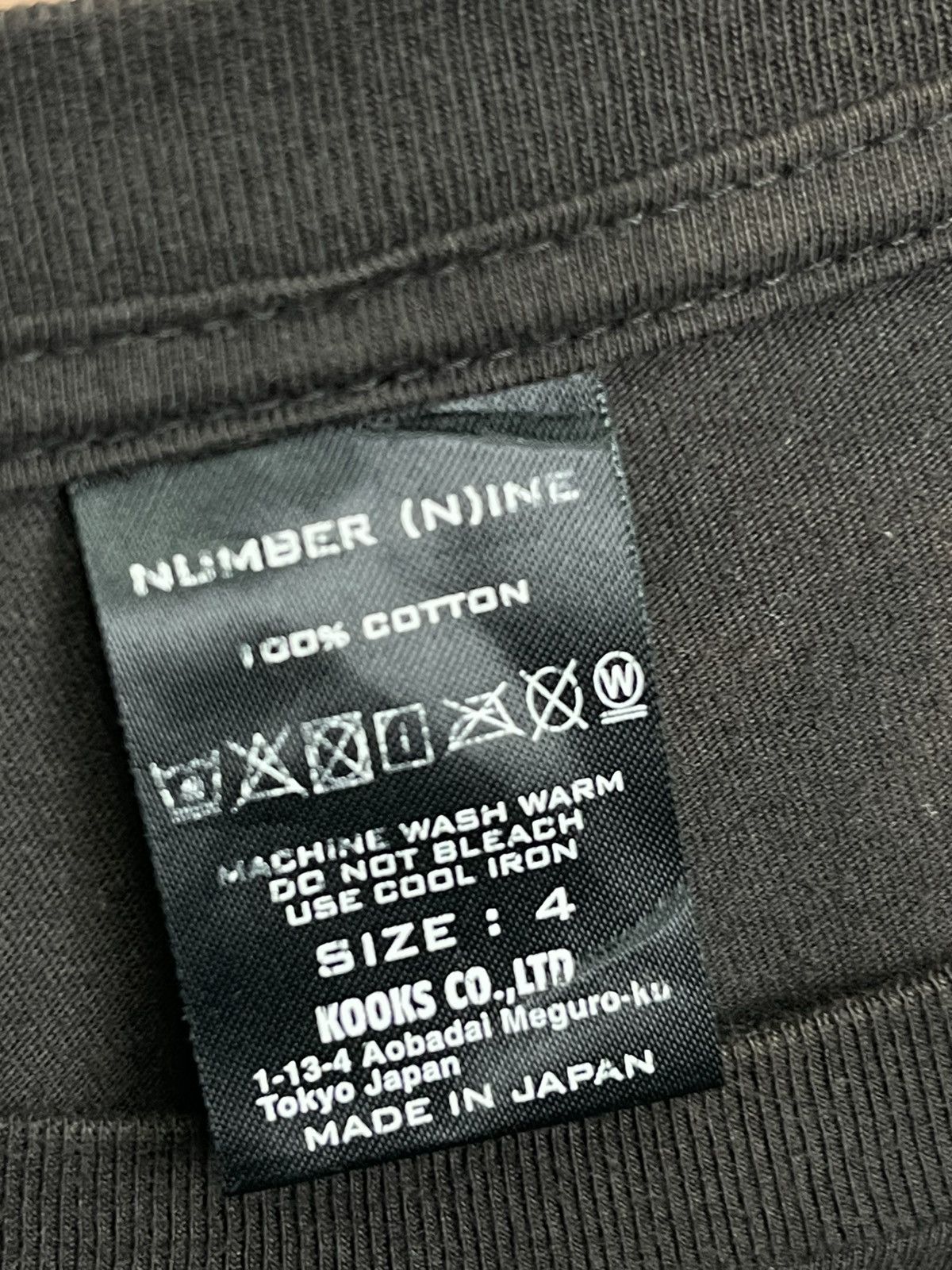 Number (N)ine Number Nine T-Shirt Size US S / EU 44-46 / 1 - 11 Thumbnail