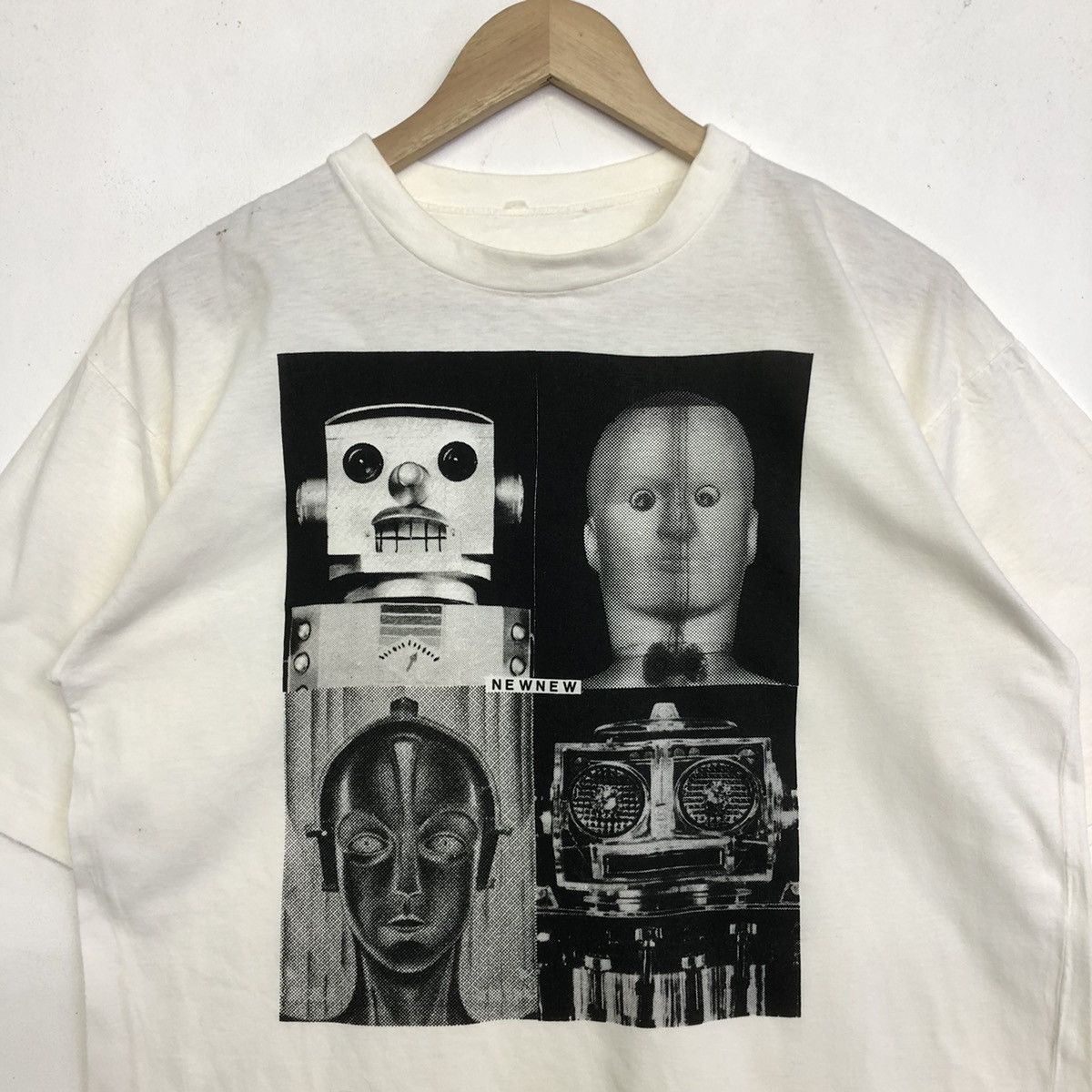 Vintage NEW NEW VINTAGE CYBER ROBOTIC GRAPHIC TSHIRT Size US M / EU 48-50 / 2 - 2 Thumbnail