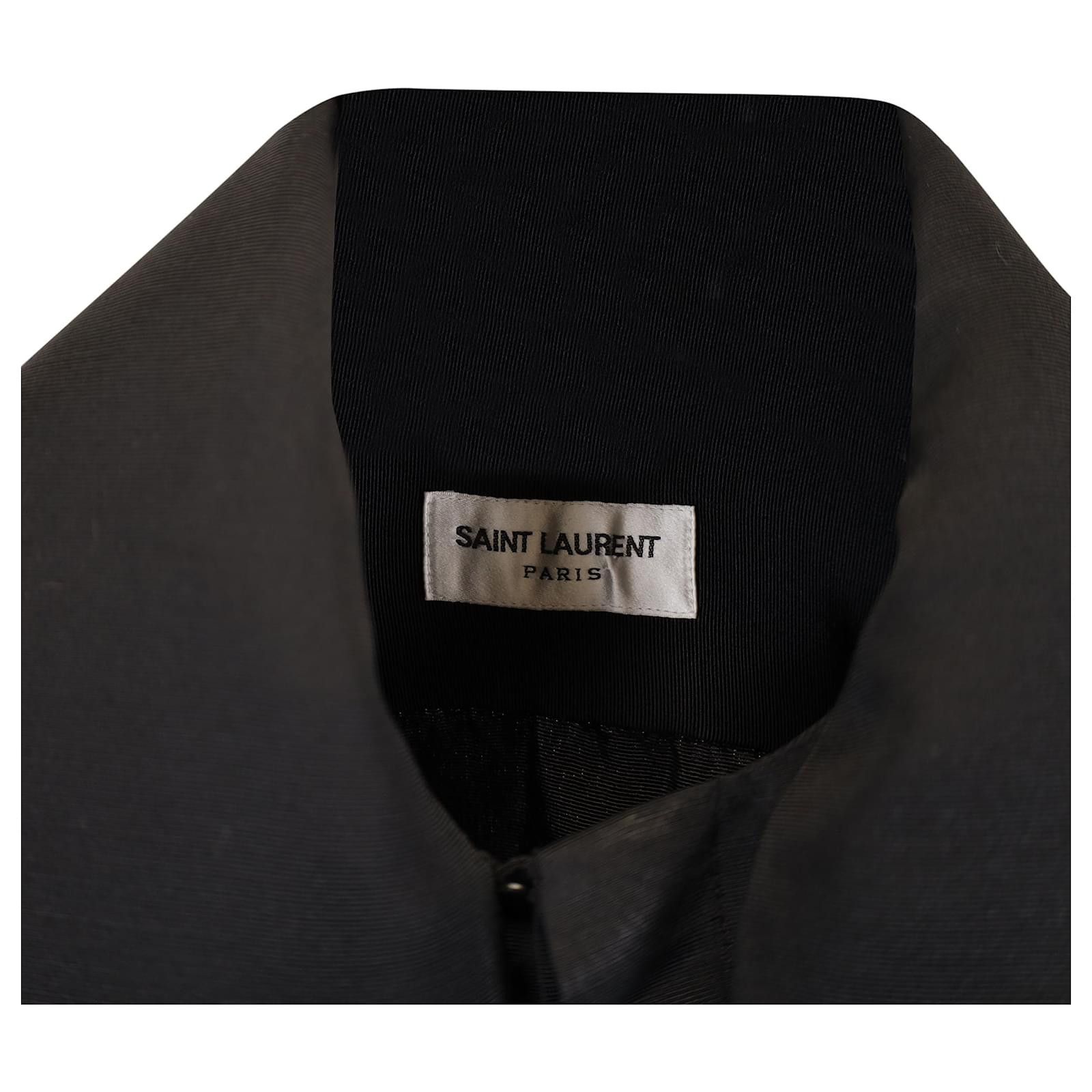 Saint Laurent Paris o1bcso1str1124 Shirt in Black Size US M / EU 48-50 / 2 - 3 Thumbnail