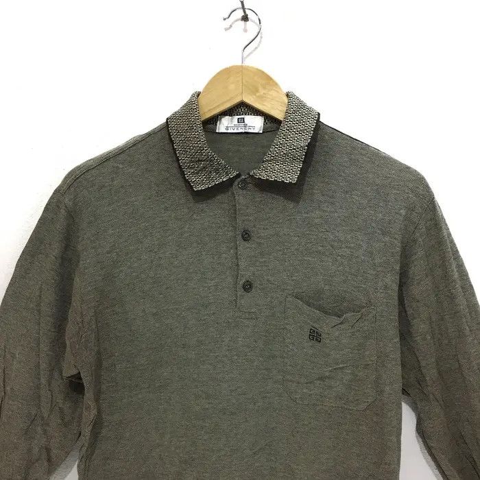 Givenchy Vtg GIVENCHY PARIS Logo Polo Tee Shirt Monsieur Made Italy Size US S / EU 44-46 / 1 - 2 Thumbnail