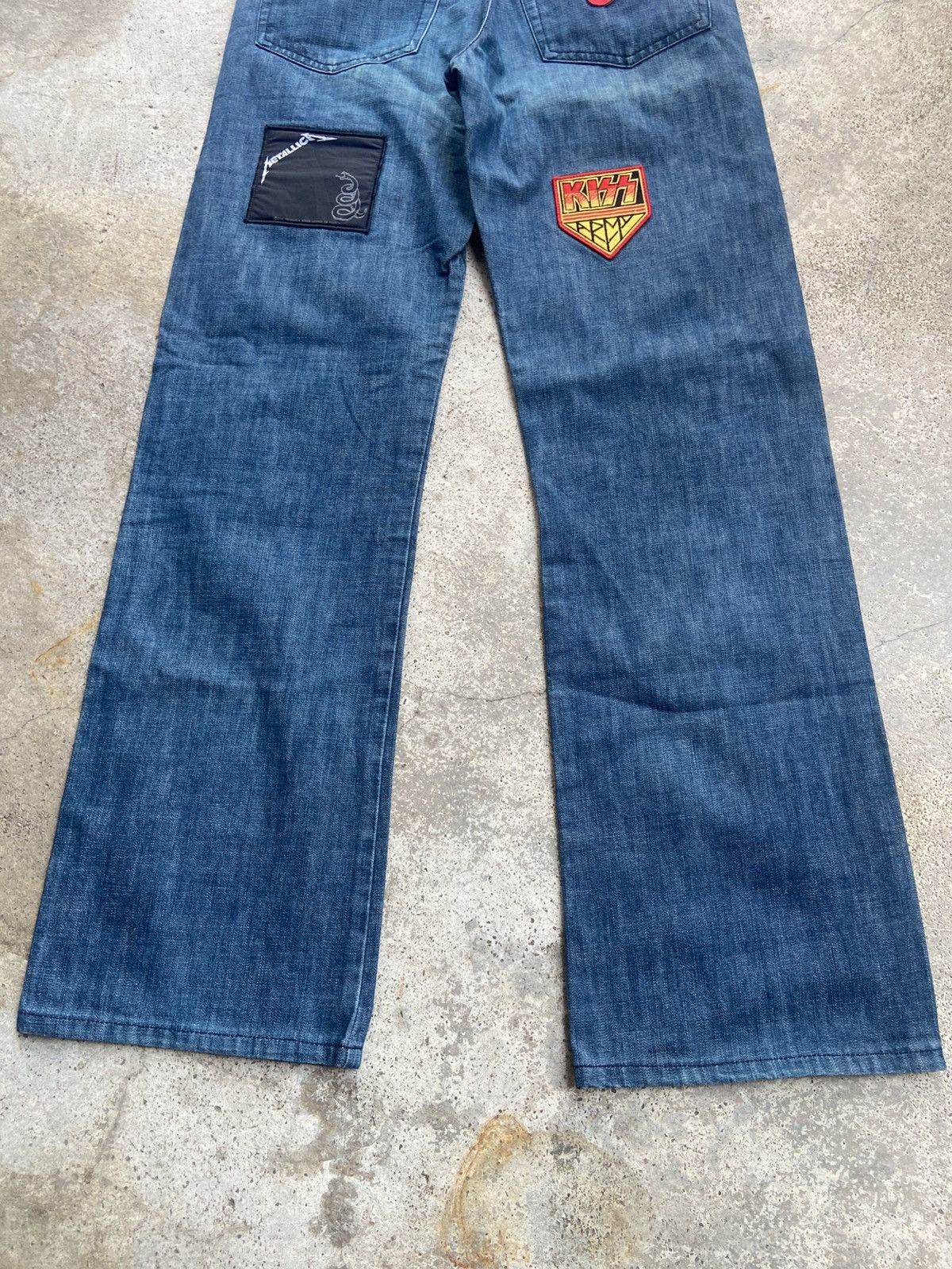 Jil Sander Vintage Jil Sander ‘Raf Simons Era’ Patches Raw Denim Size US 30 / EU 46 - 4 Thumbnail