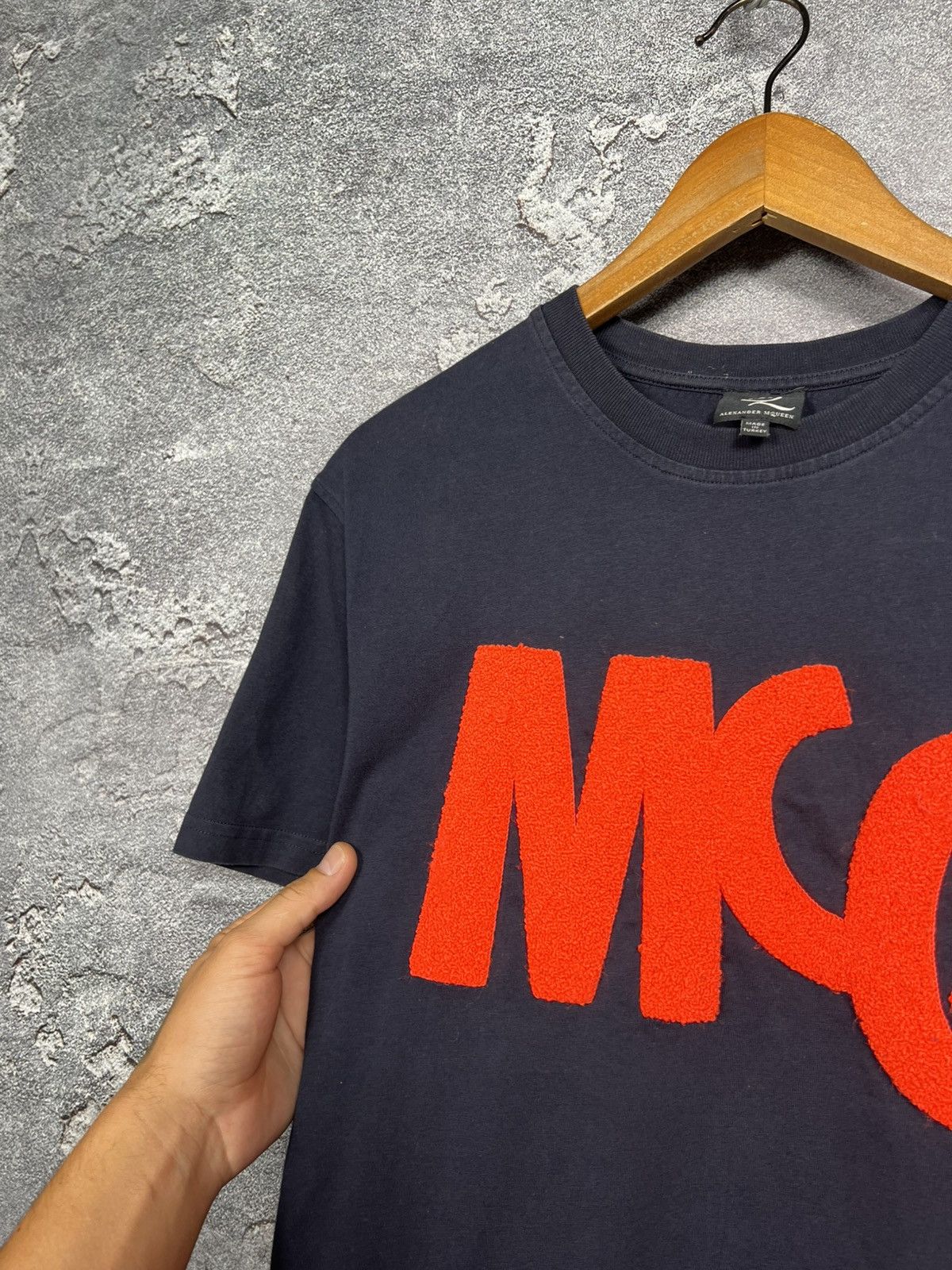 Alexander McQueen Alexander McQueen Big Teddy Logo T-shirt Tee Size US S / EU 44-46 / 1 - 8 Thumbnail