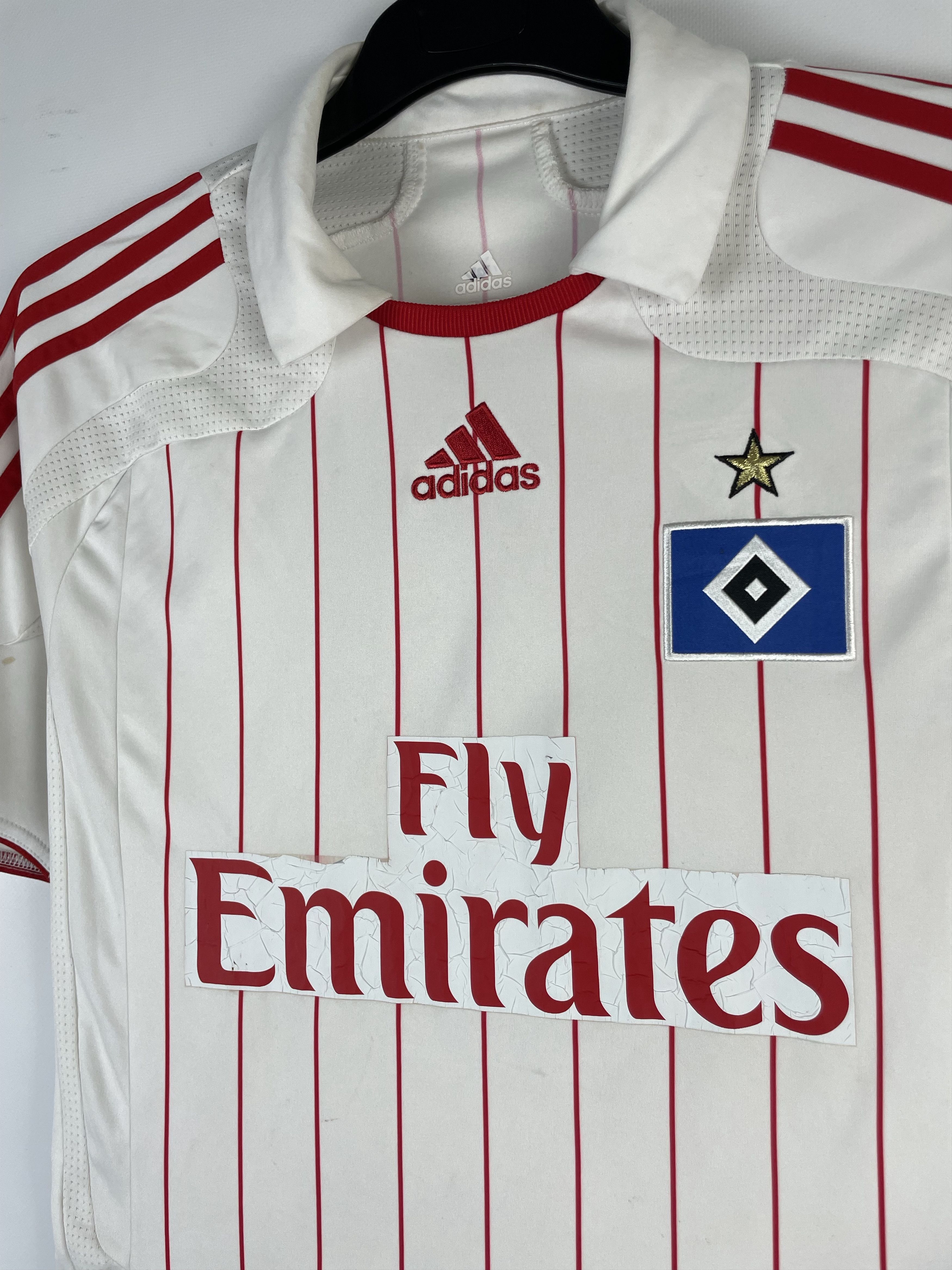 Adidas Adidas Hamburg Home Soccer Football Retro Jersey Size US S / EU 44-46 / 1 - 4 Thumbnail