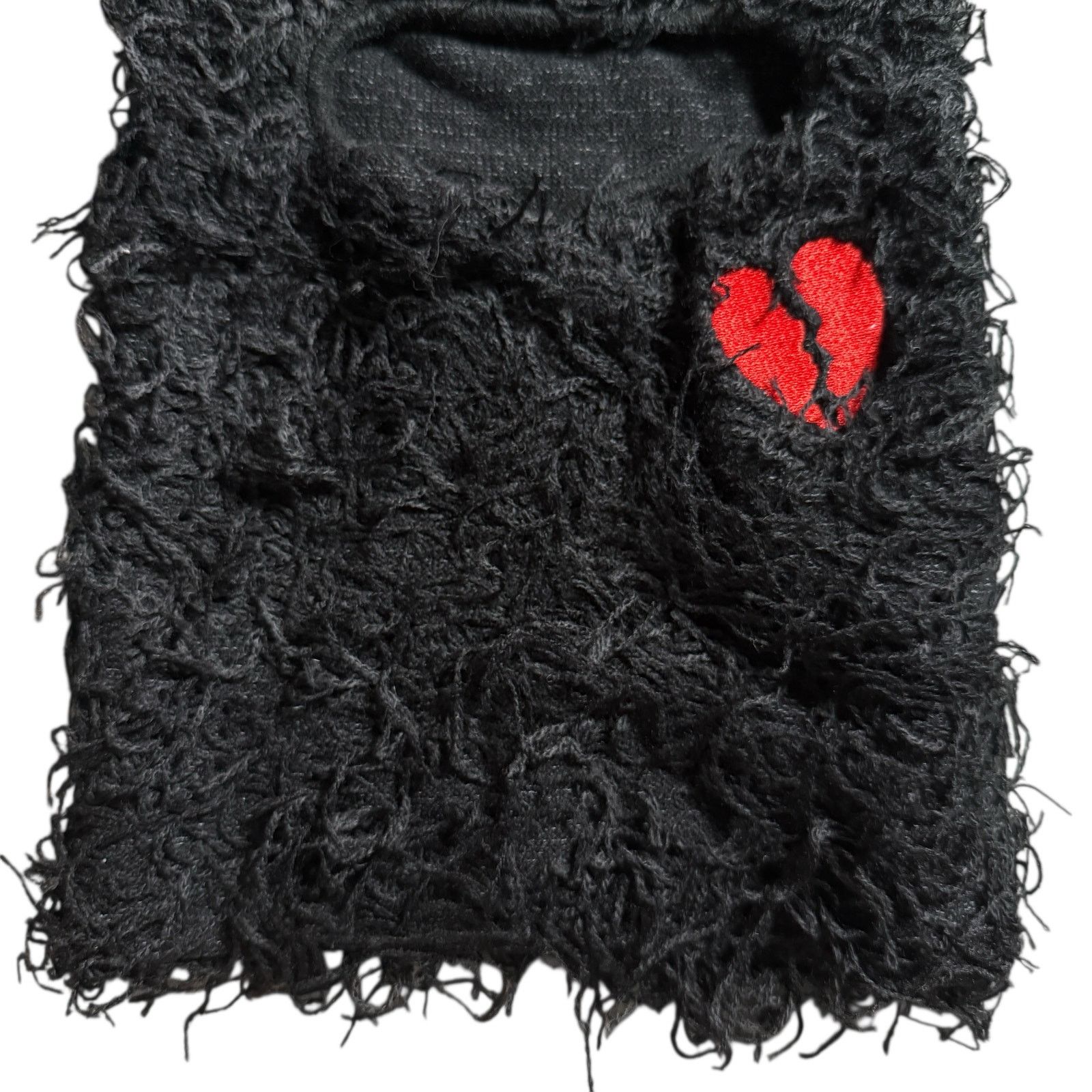 Other Fuzzy Woven Cloth Broken Heart Balaclava Men’s OS - Punk NWT Size ONE SIZE - 12 Thumbnail
